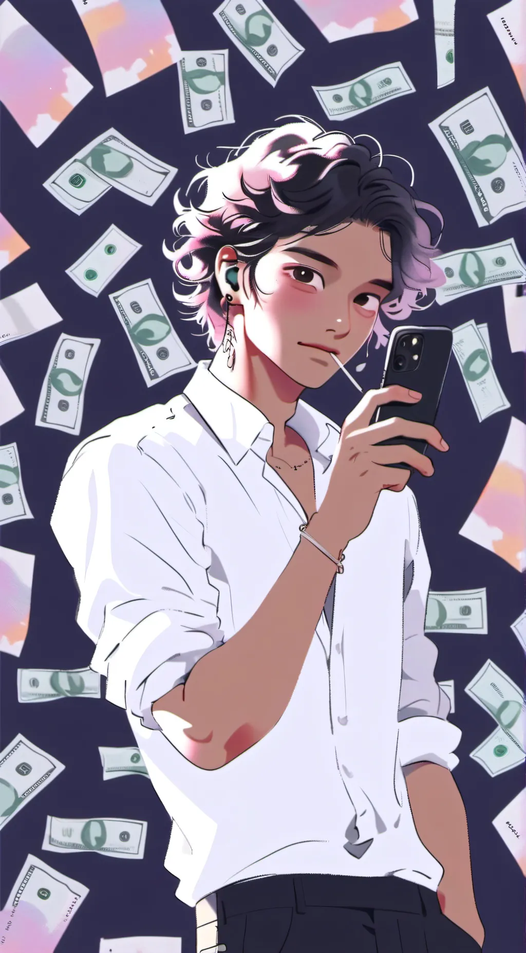 ai character: Alex background