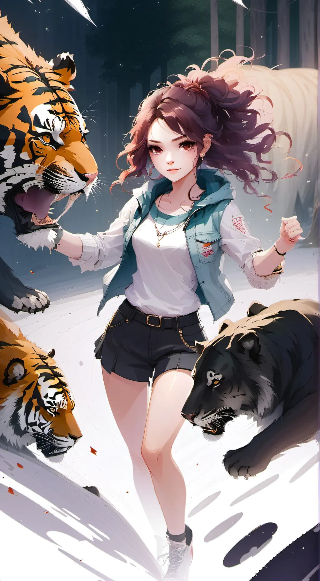 ai character: nighv background