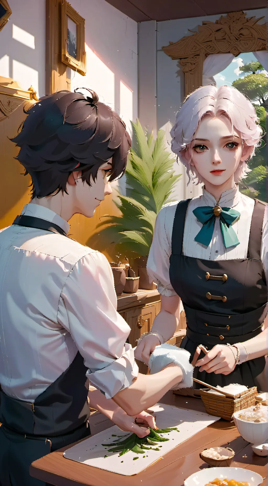 ai character: Harry background