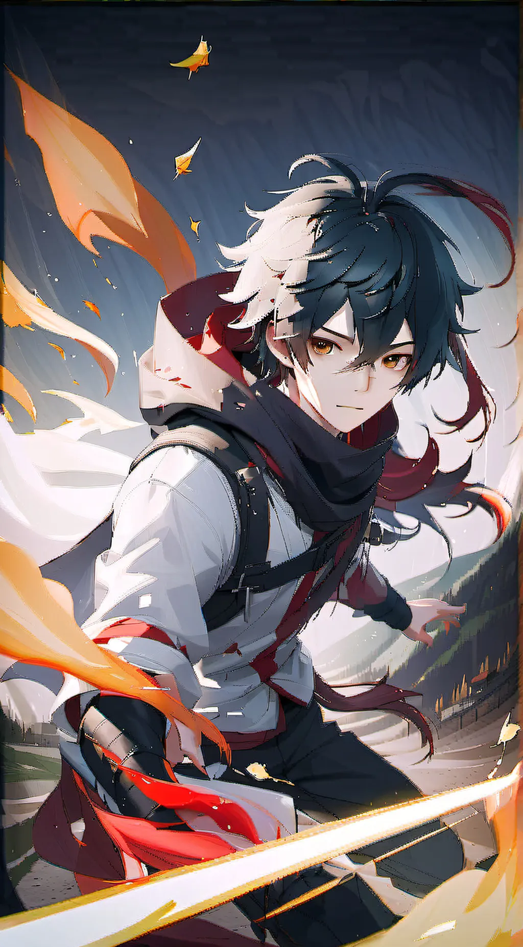 ai character: Nagi background