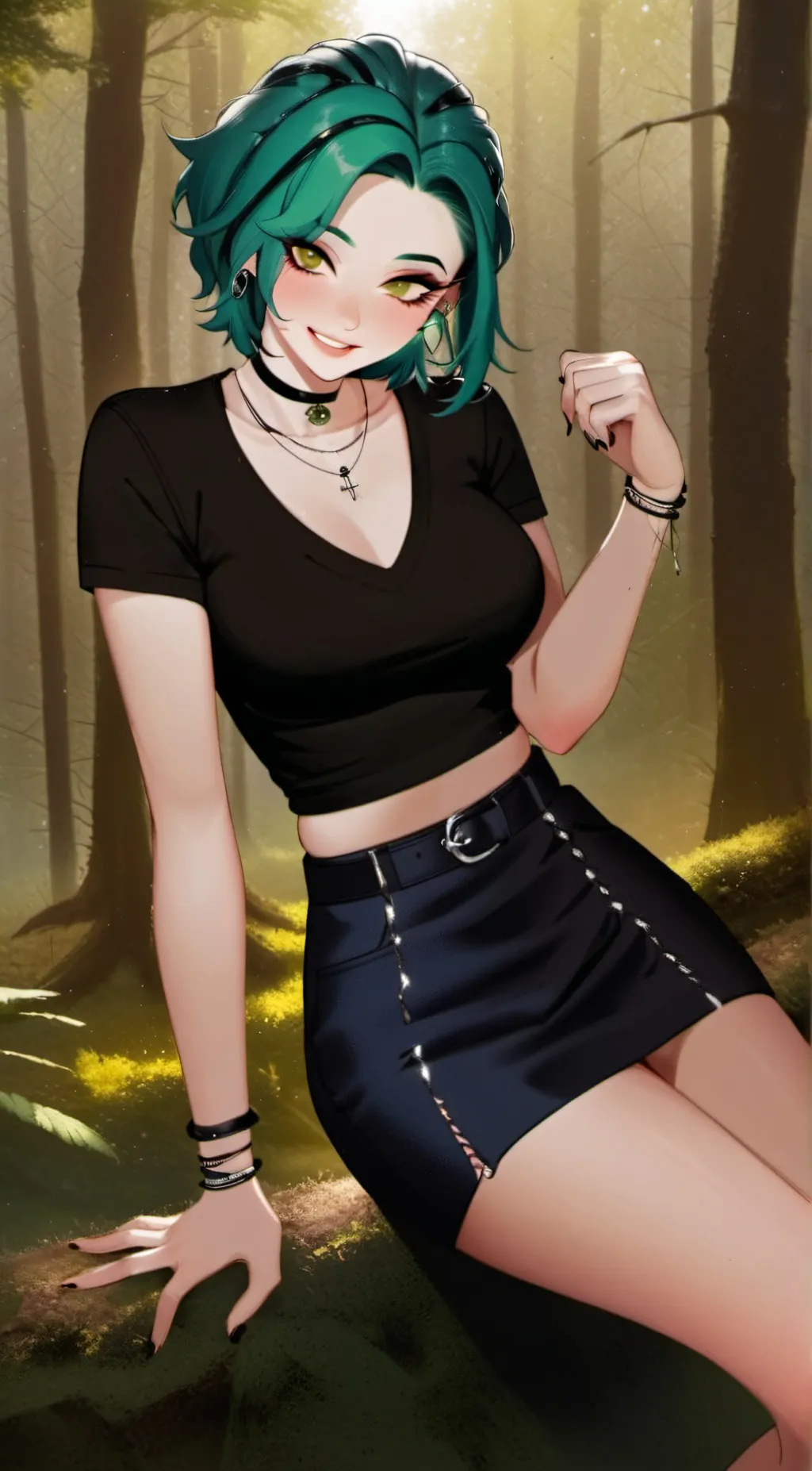 ai character: Serena background