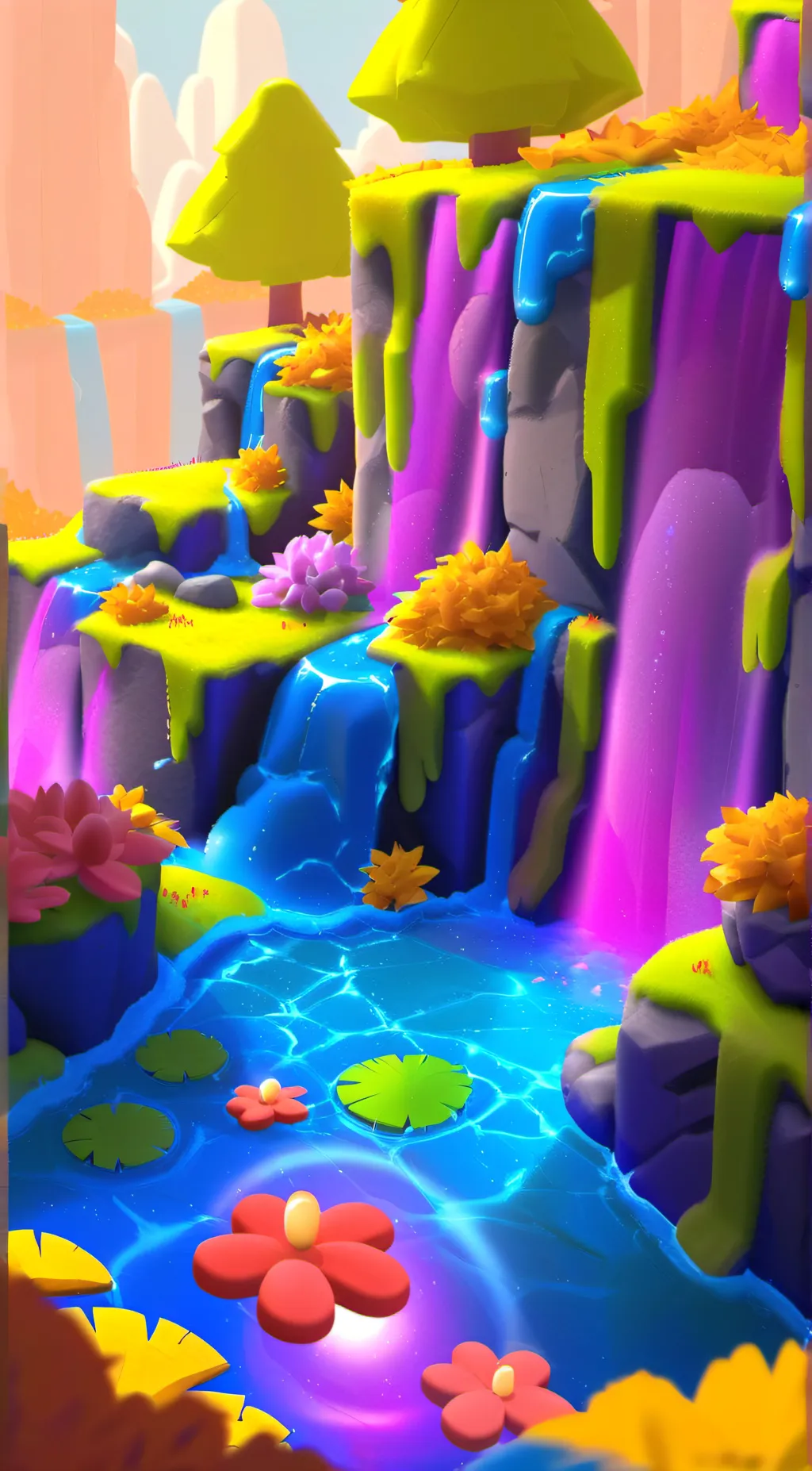 ai character: Glory  background