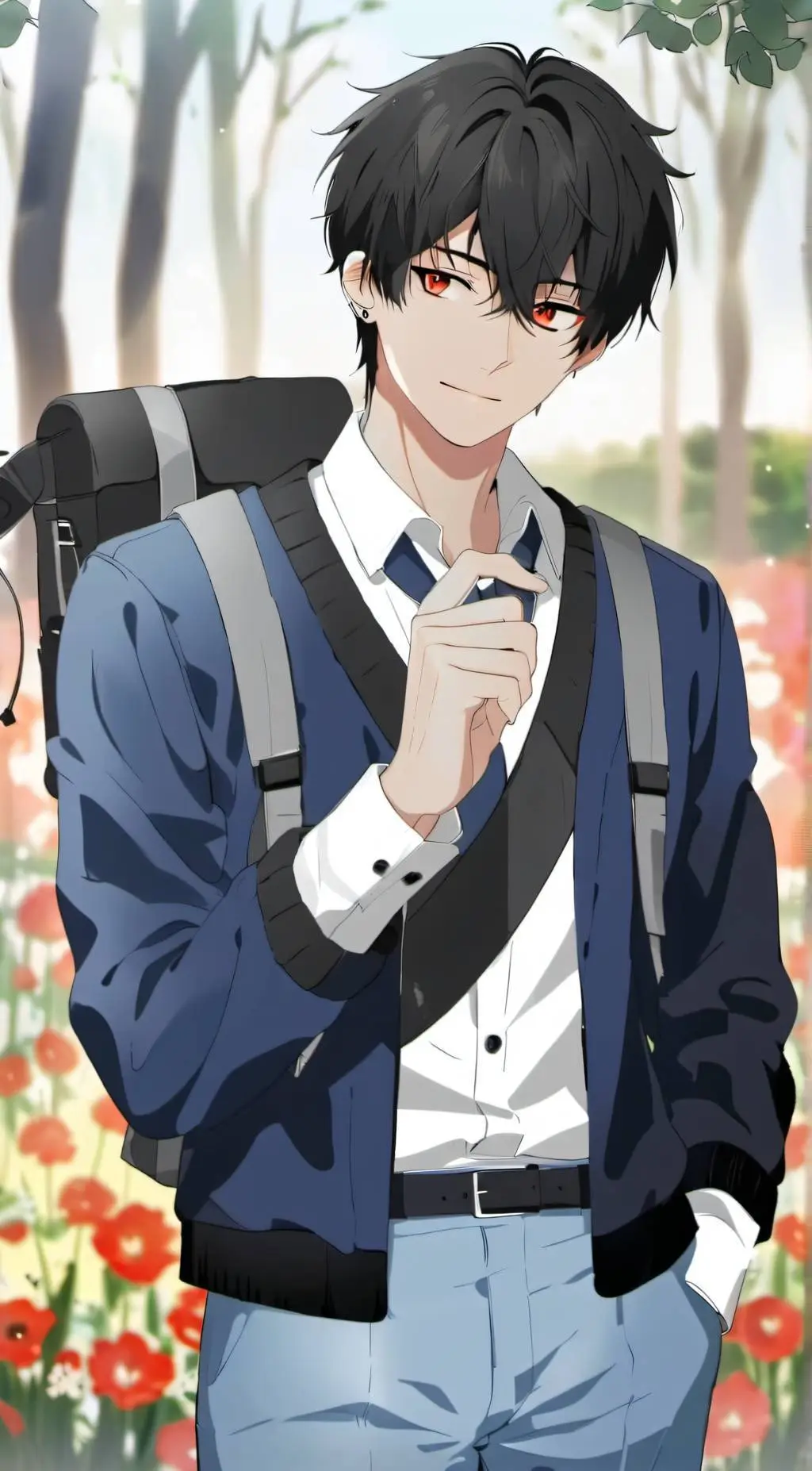 ai character: Kai background