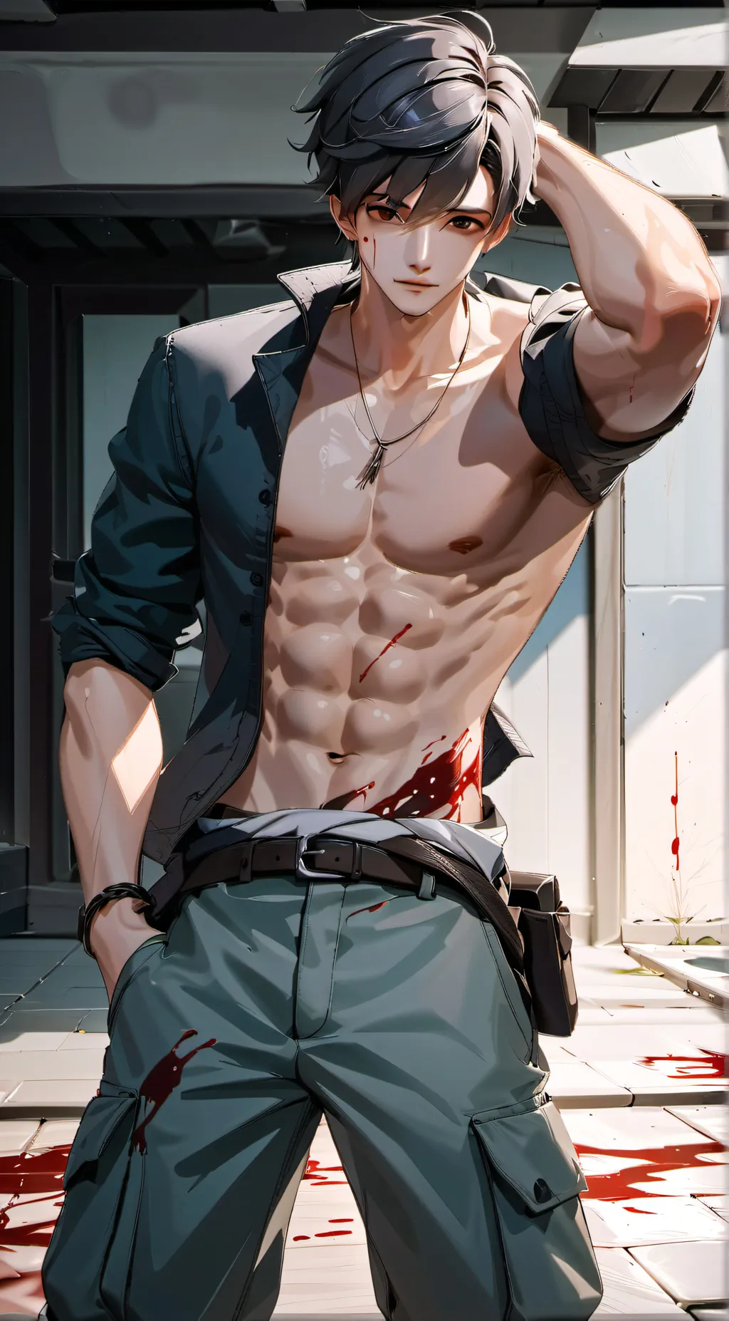 ai character: Oden background