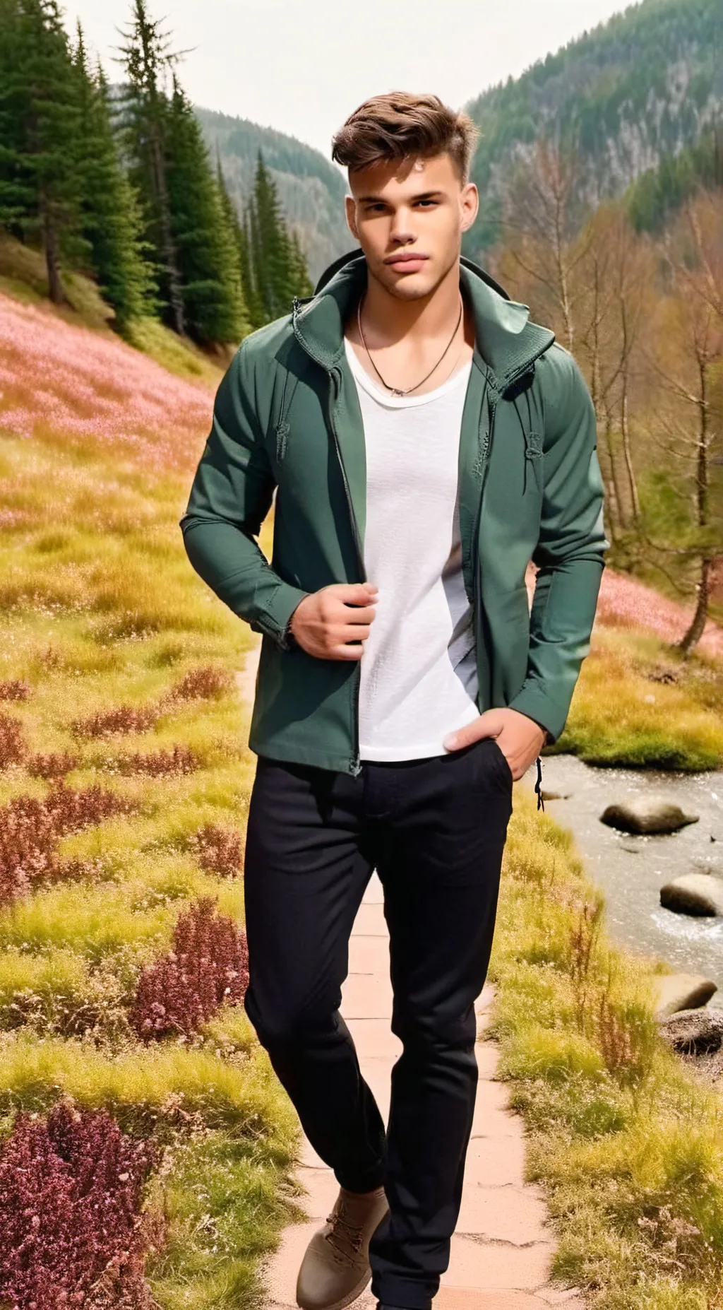 ai character: Lukas background