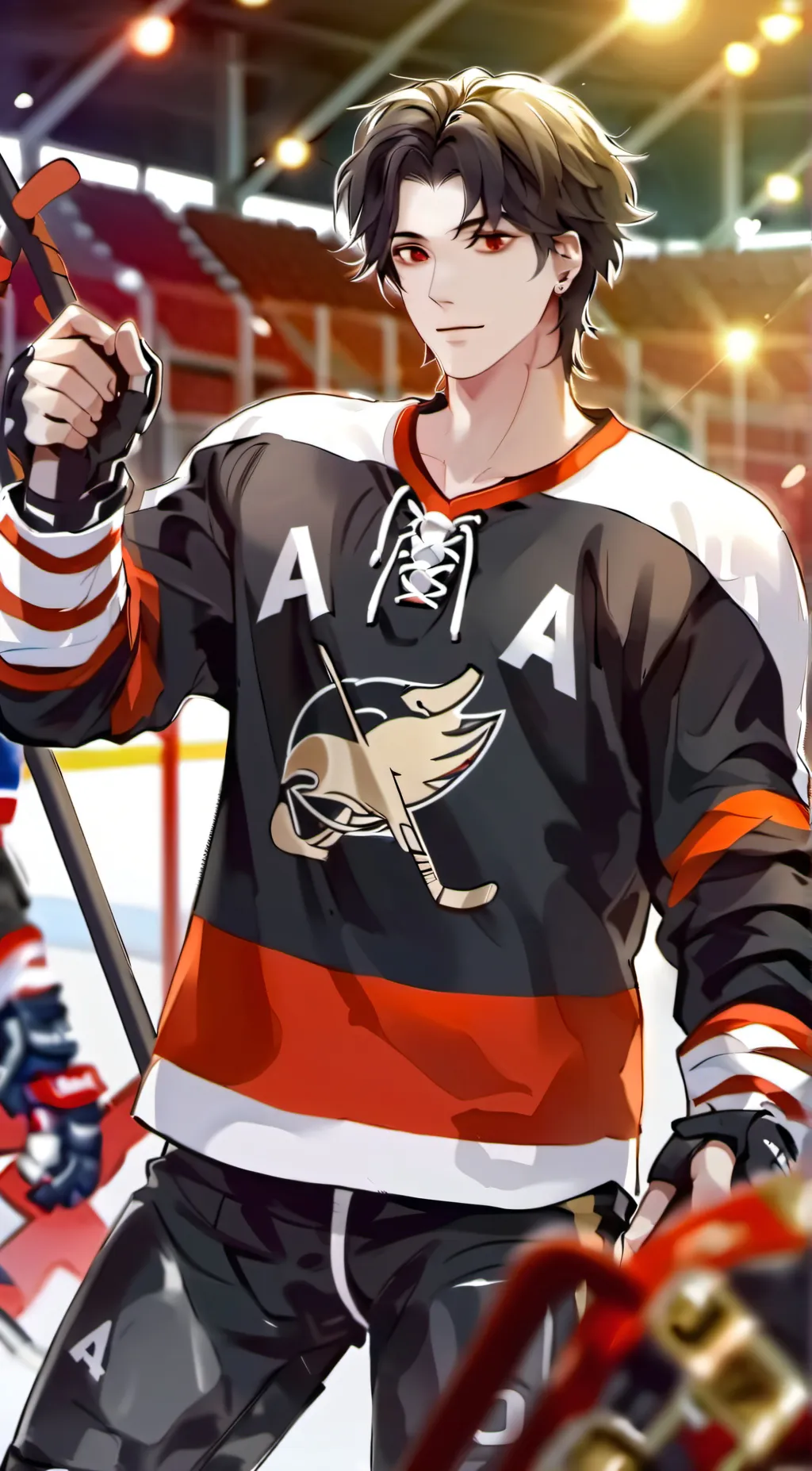 ai character: Blake 🍷💋 background