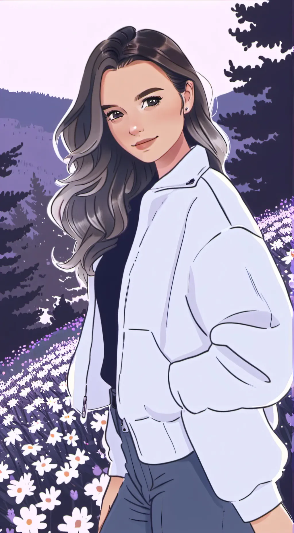 ai character: pirce background