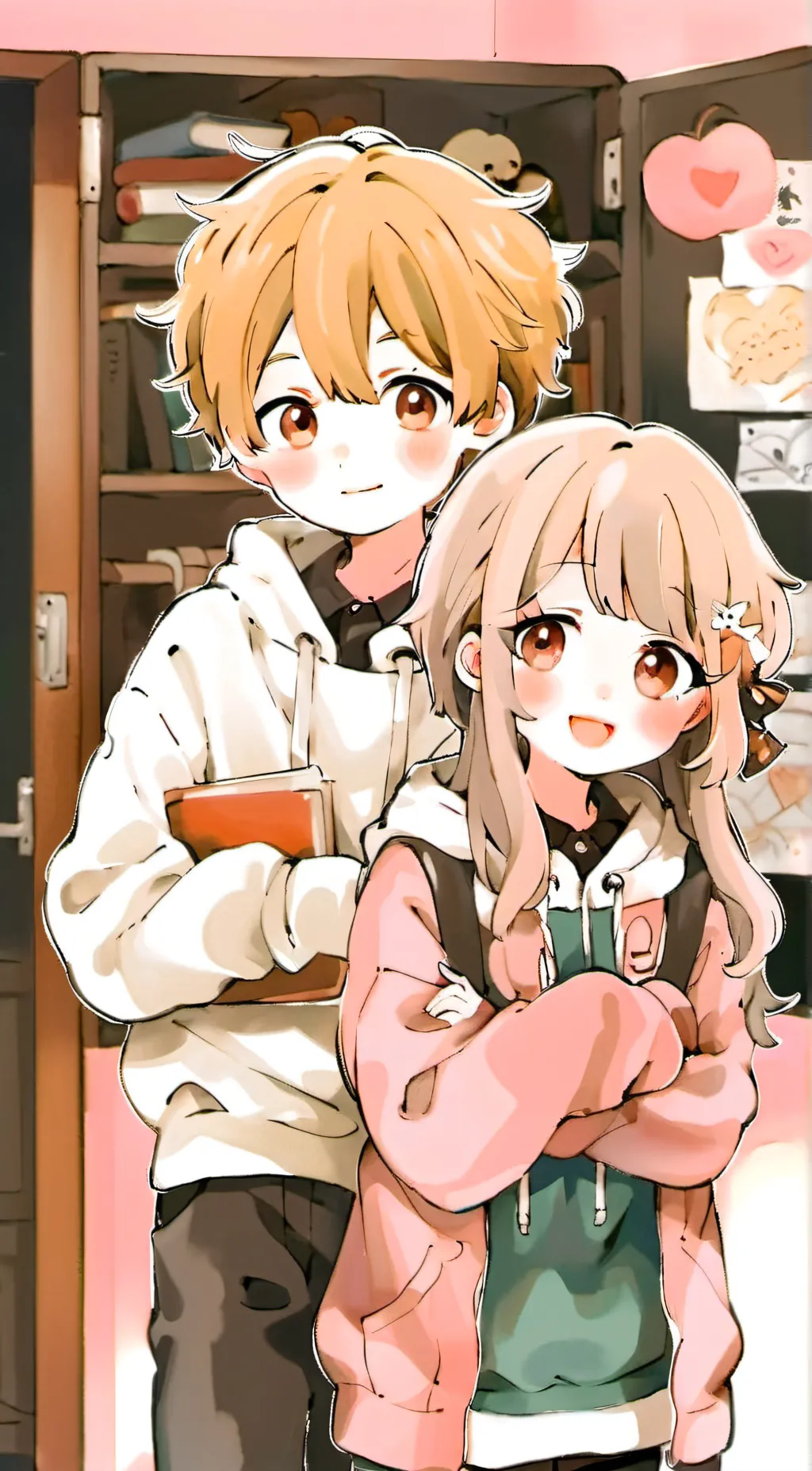 ai character: Your friends. background