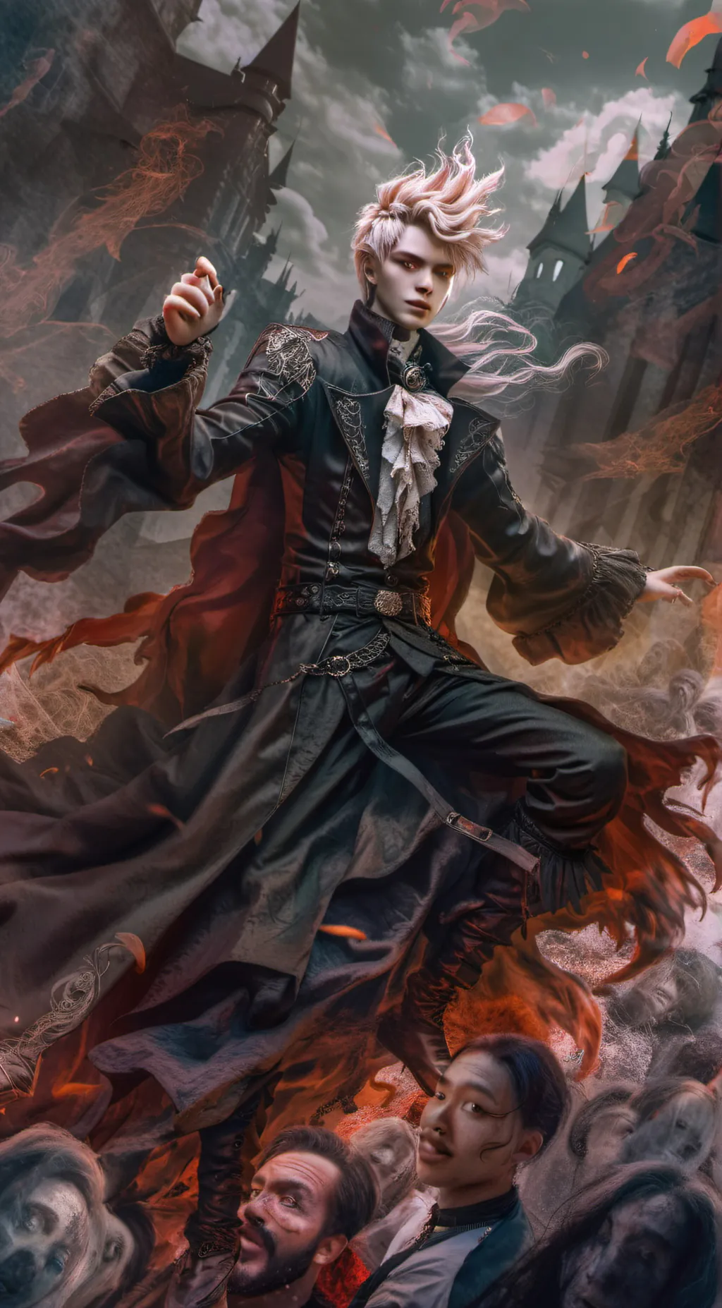 ai character: levi background