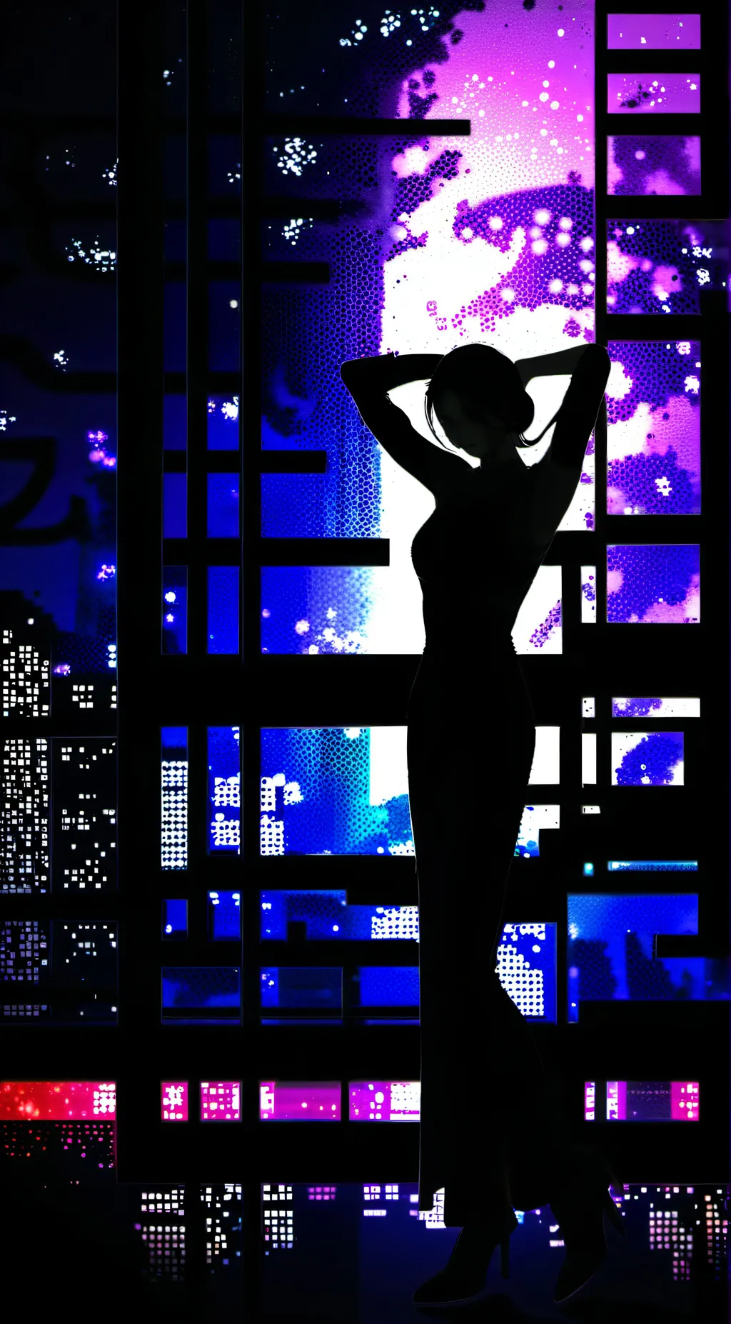 ai character: Sexy cute girl background