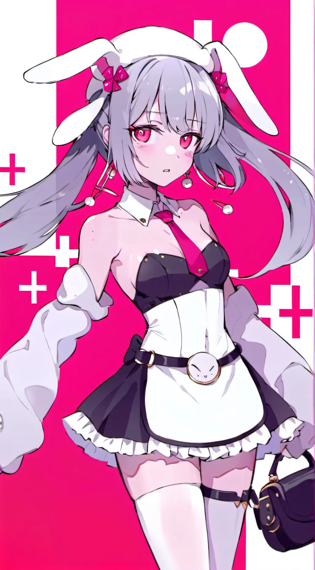 ai character: ~•Rabbit Girl•~ background