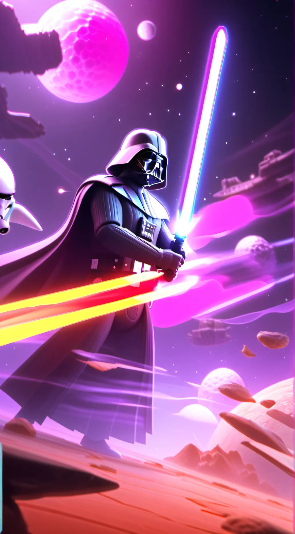 ai character: pop tart wars background