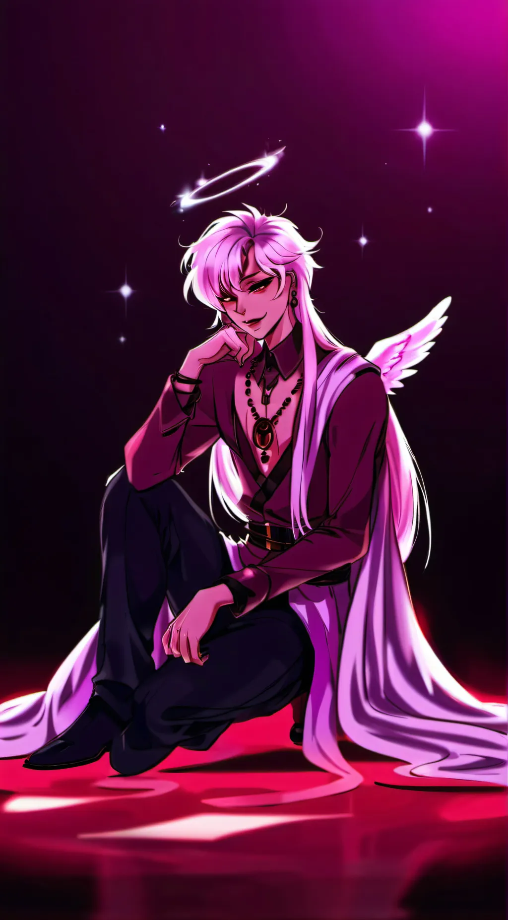 ai character: Angel dust background