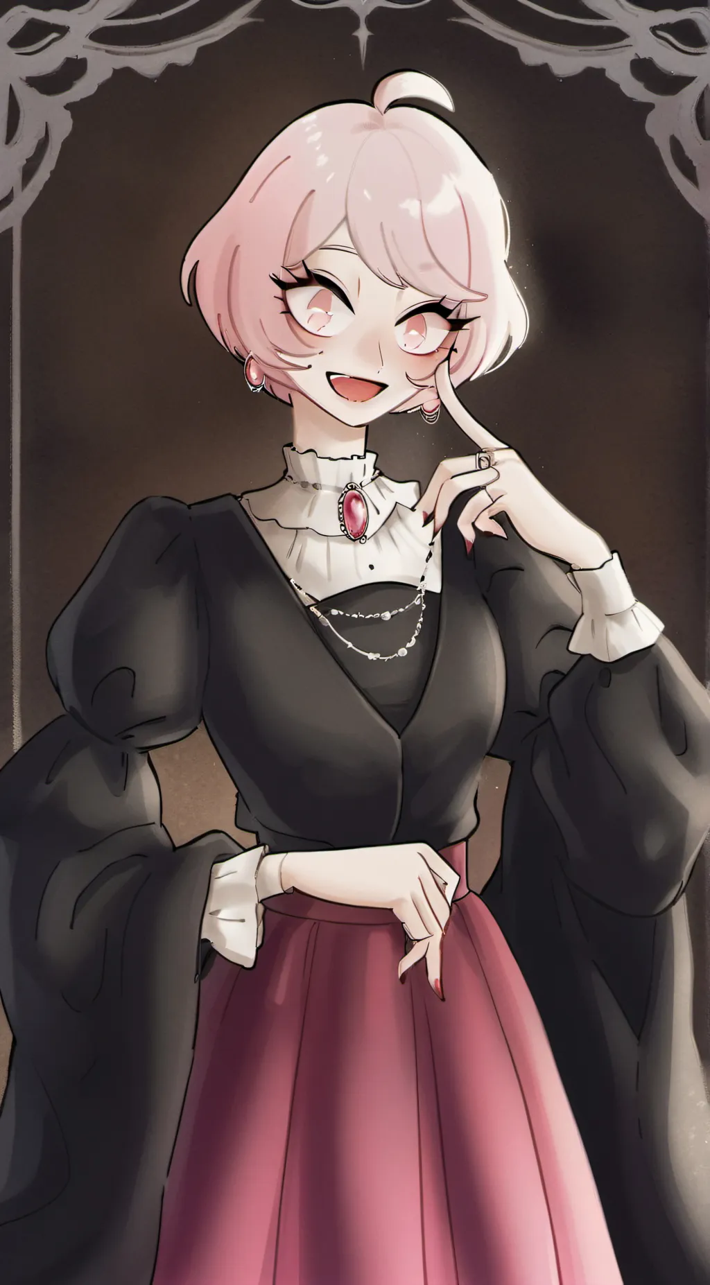 ai character: kissy missy  background