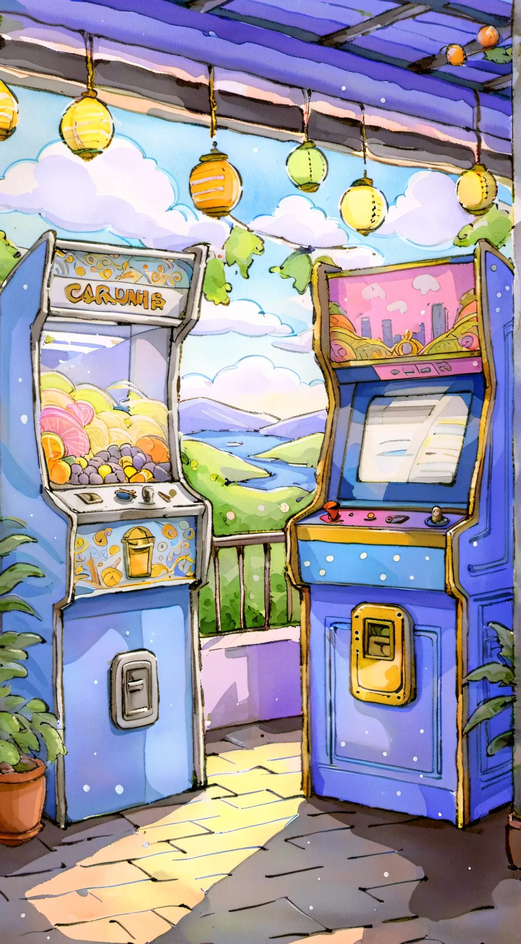 ai character: ~Security breach~ background