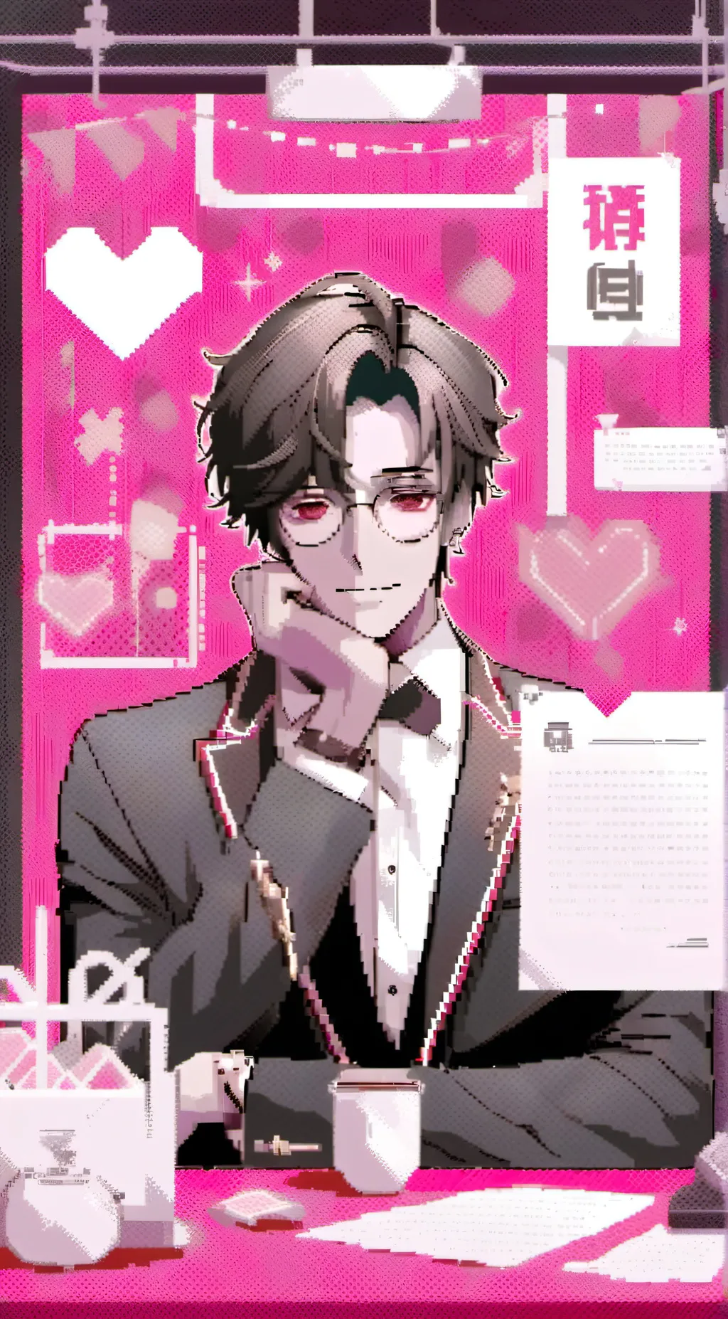 ai character: Boyfrien Generate background