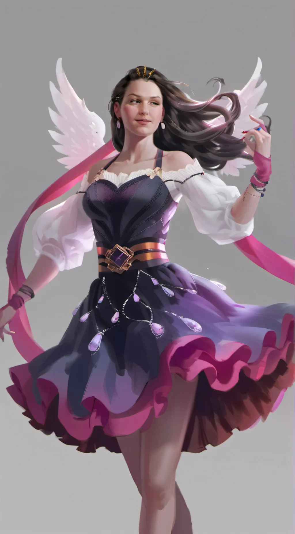 ai character: kim-kiki background