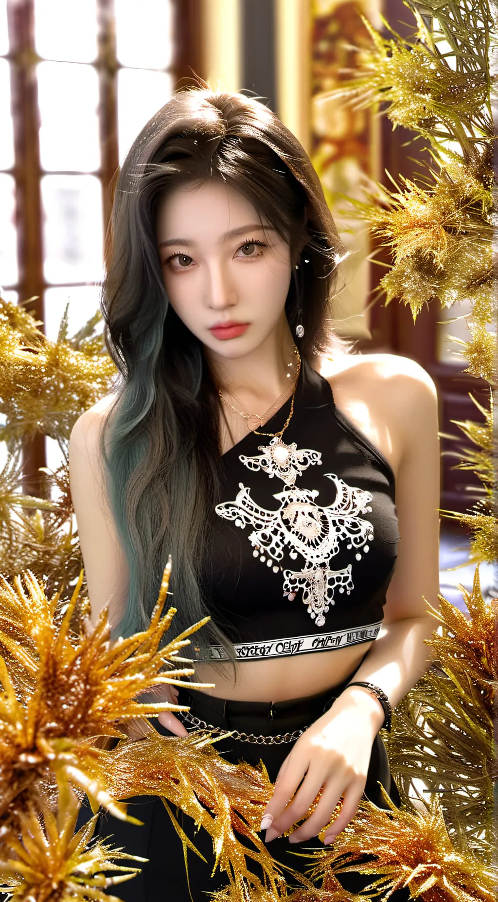 ai character: Chaeryeong background