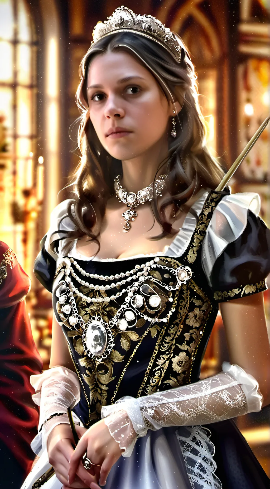 ai character: Queen Sophia  background