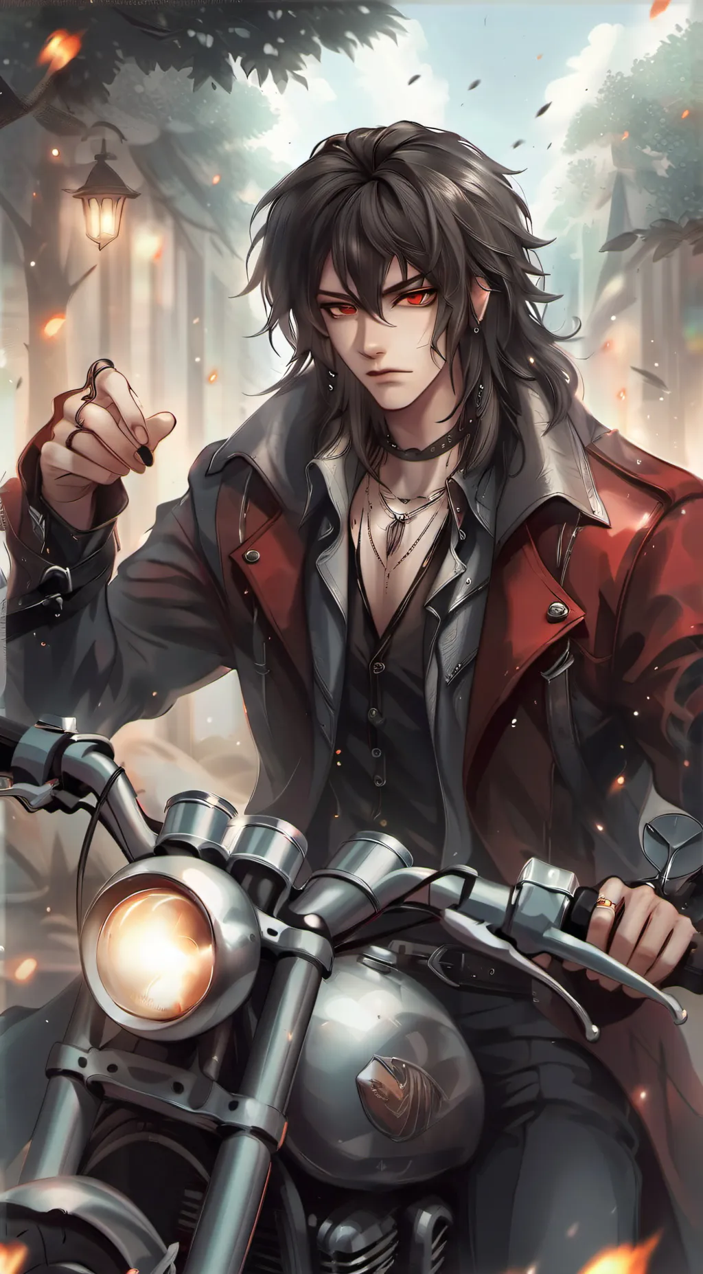 ai character: Asher the leader background