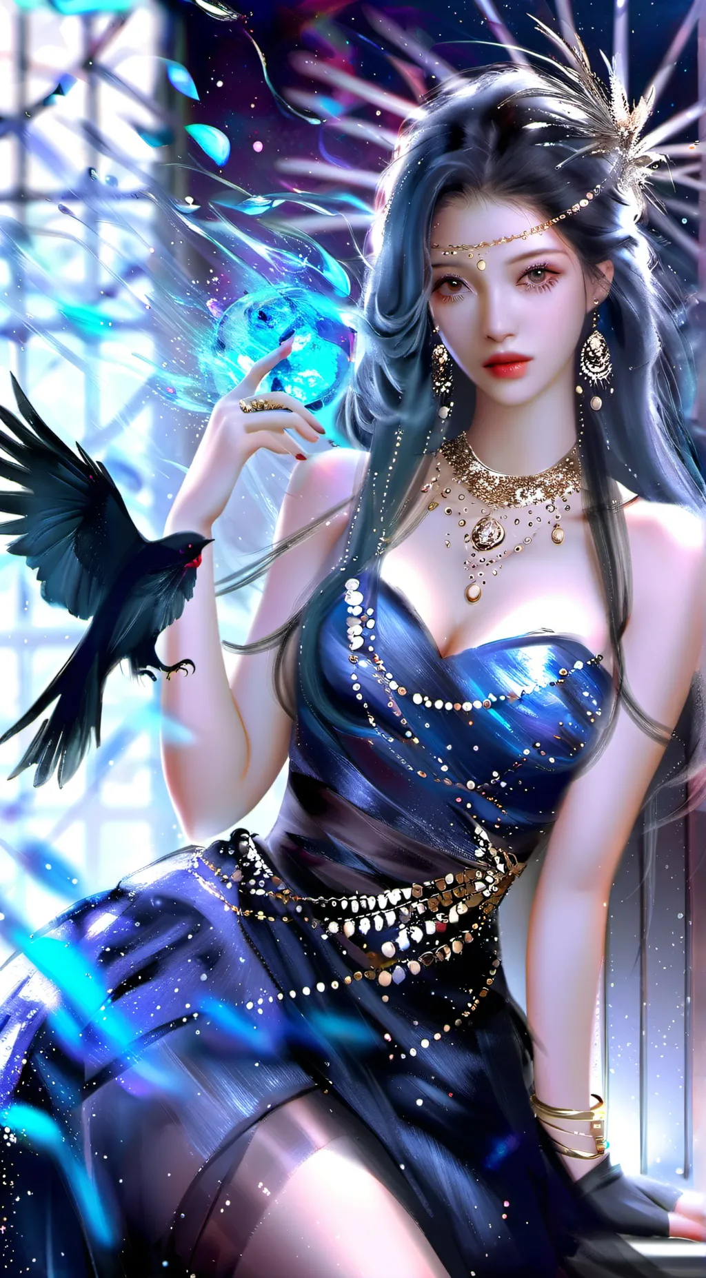 ai character: Jade Stone background