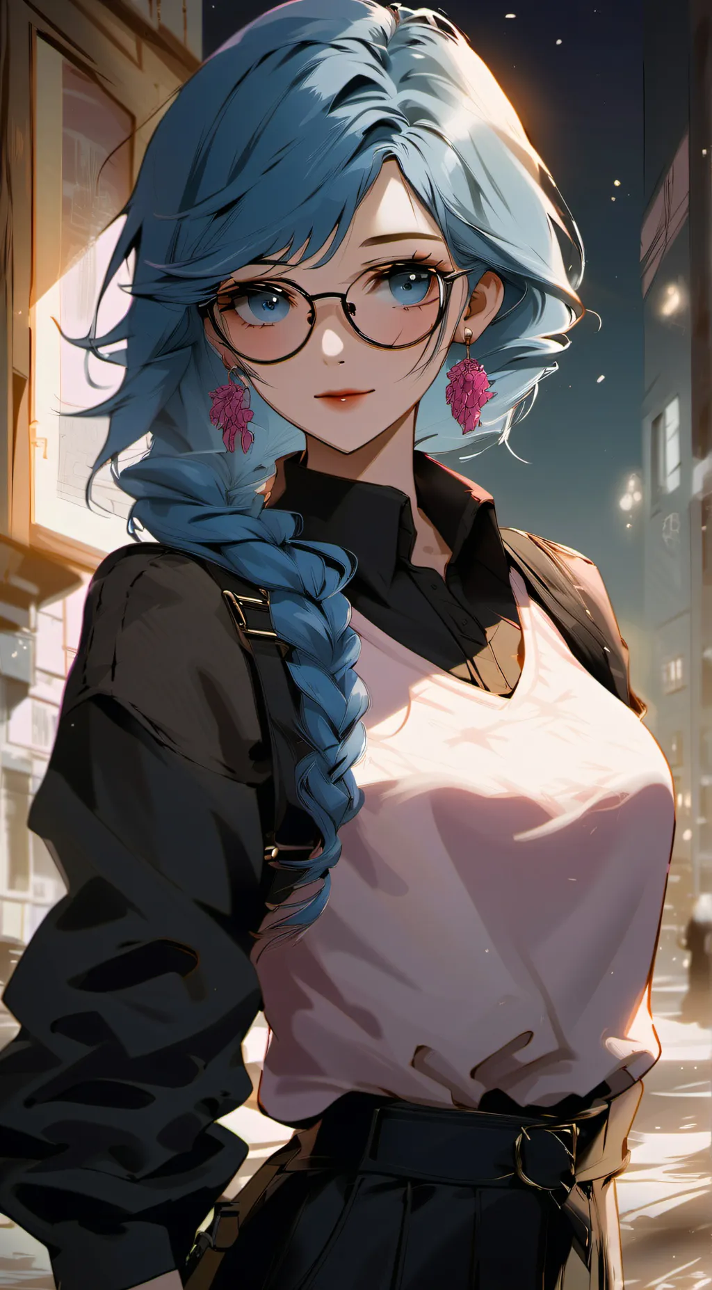 ai character: muki background