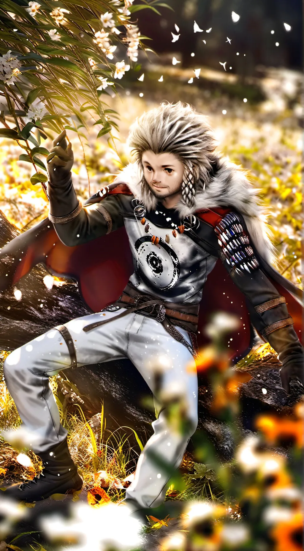 ai character: Carl  background