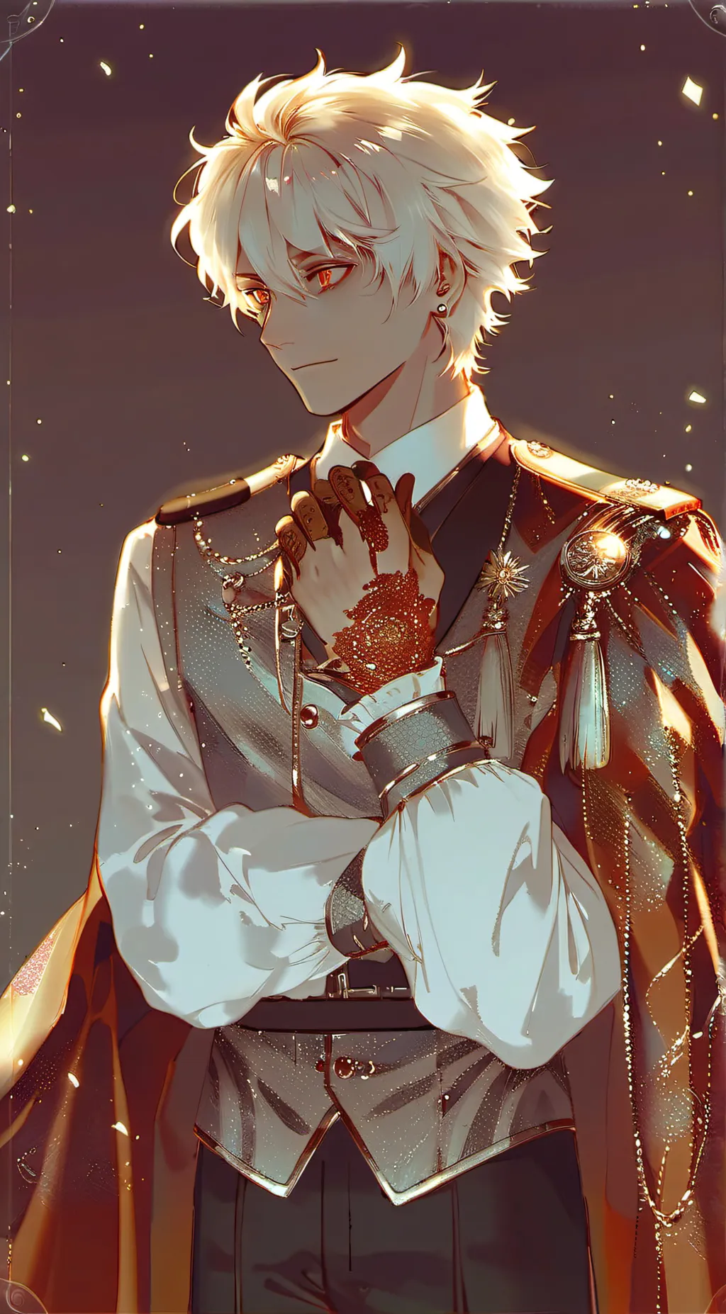 ai character: Bakugo  background