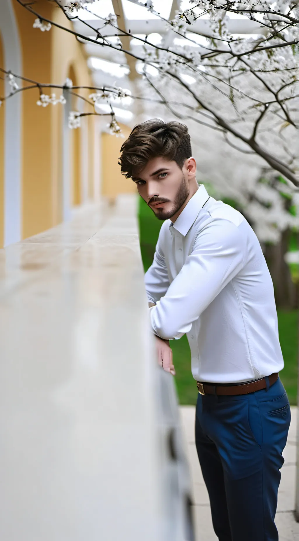 ai character: jake san background