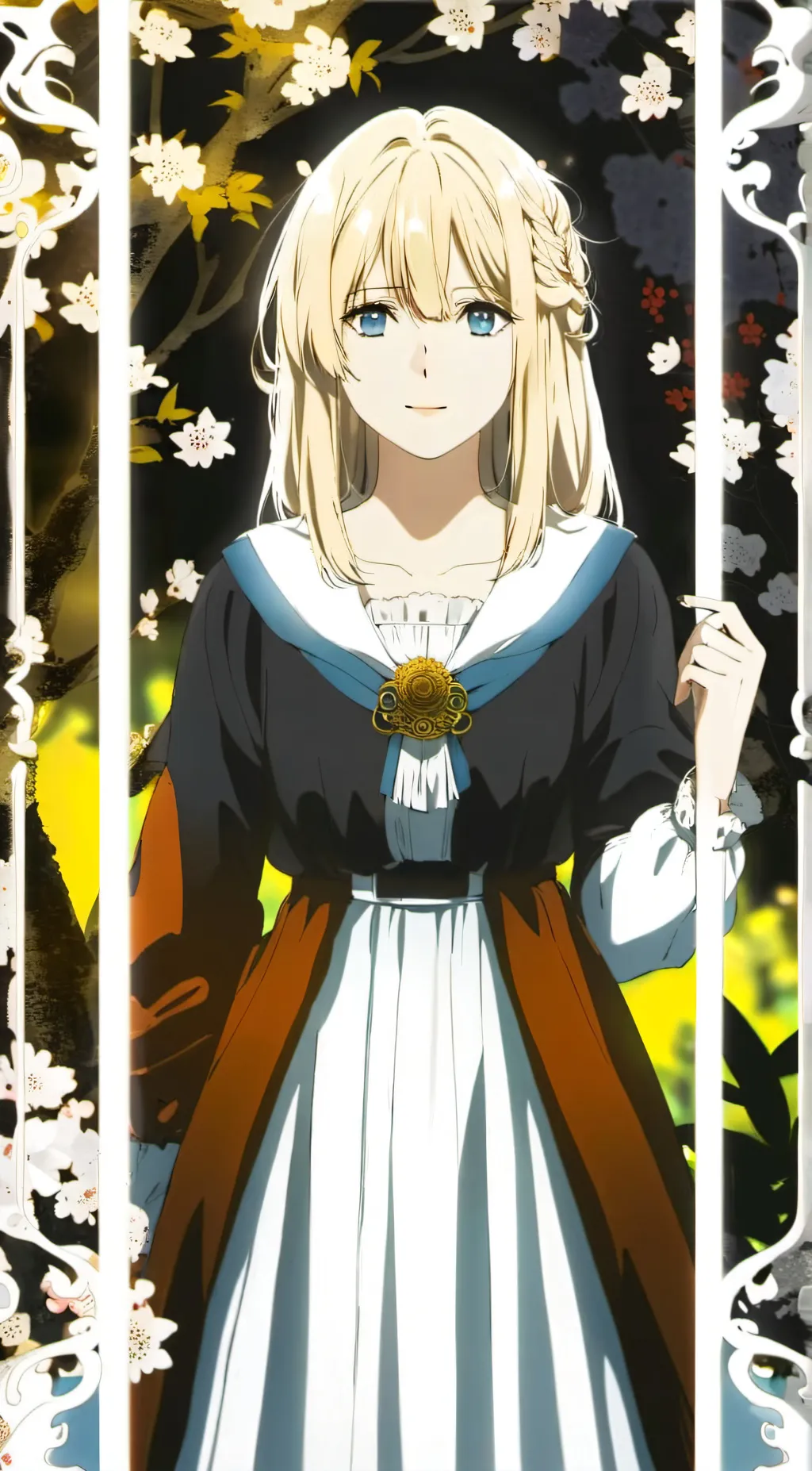 ai character: astrid  background