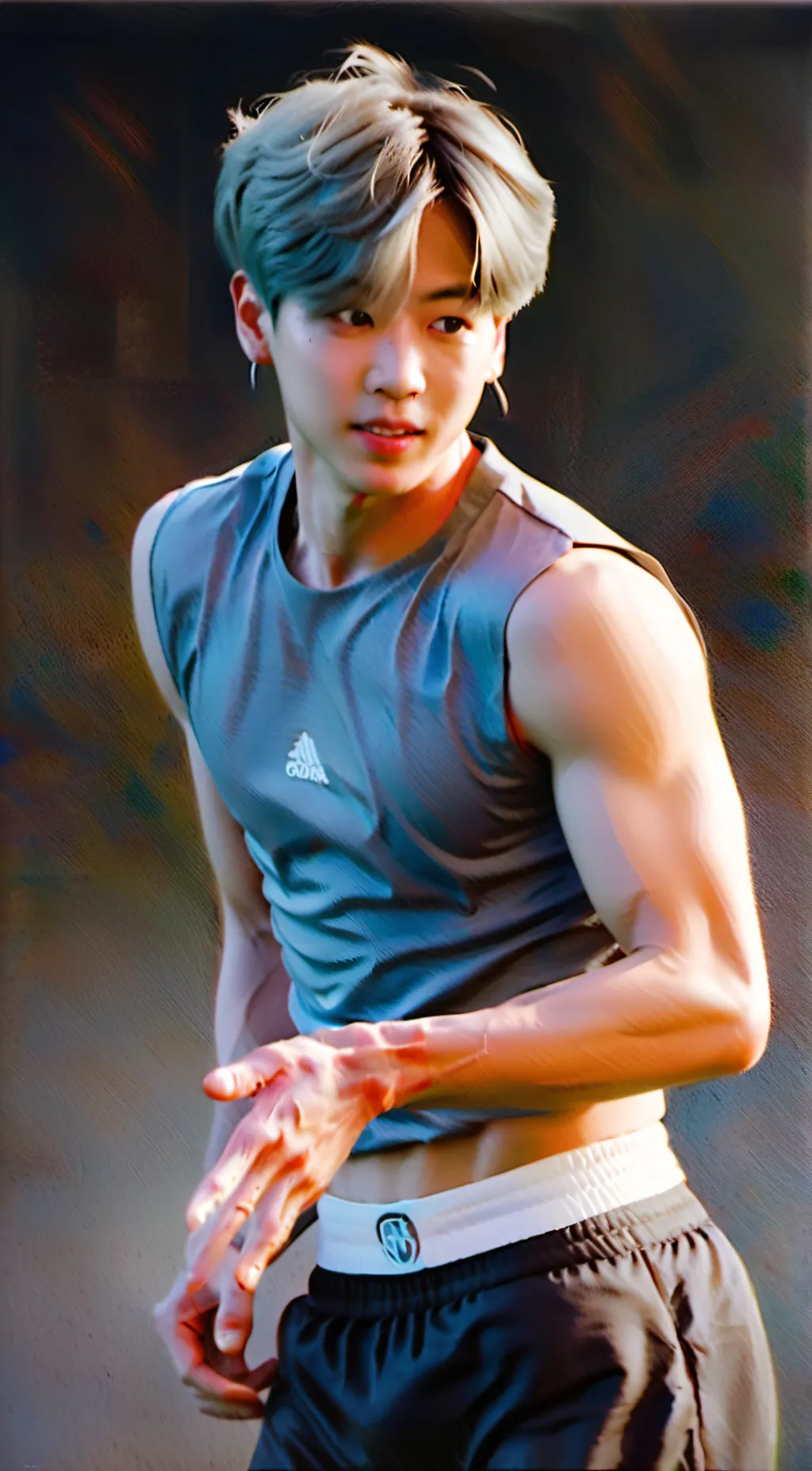 ai character: Jimin  background