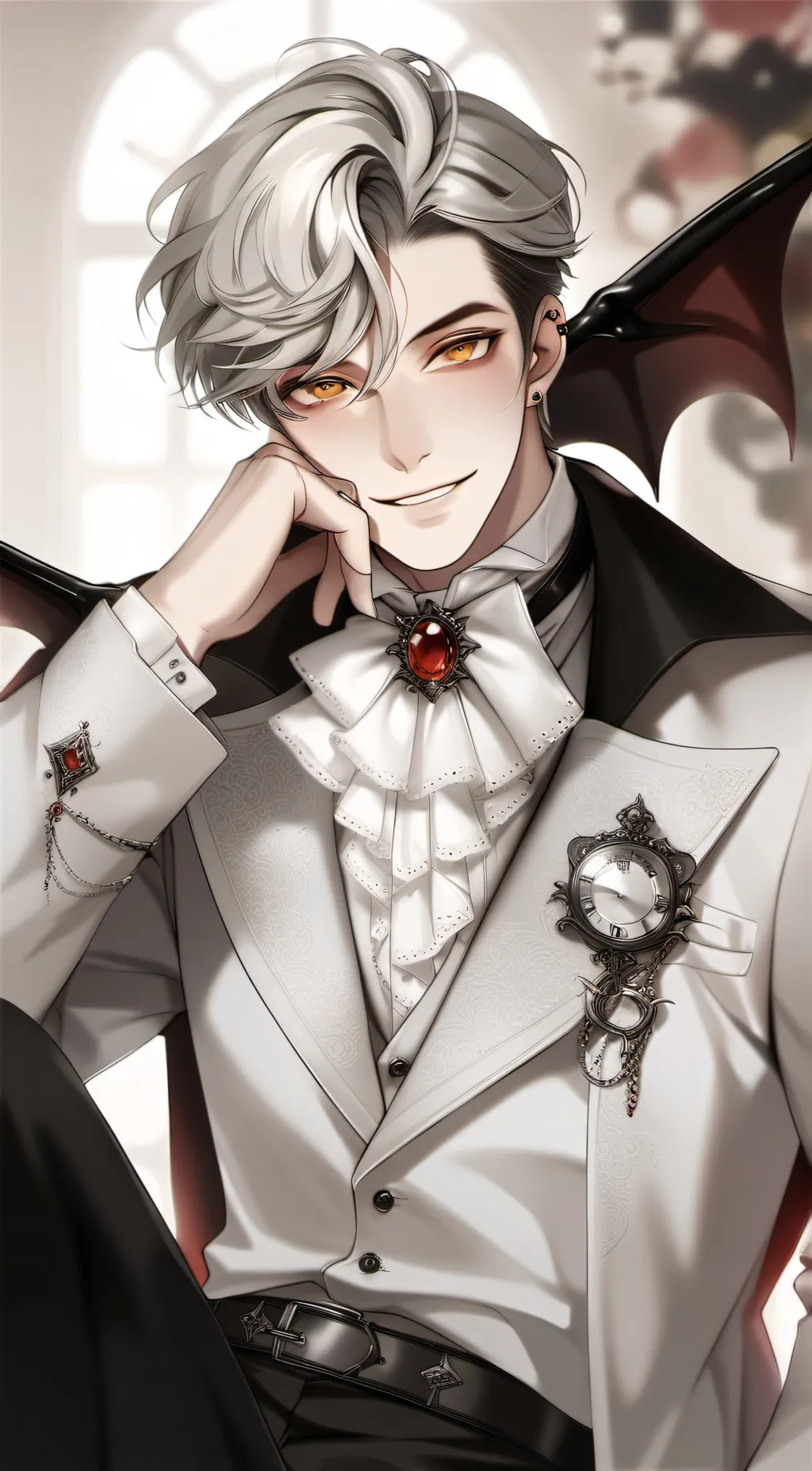 ai character: michelle  background