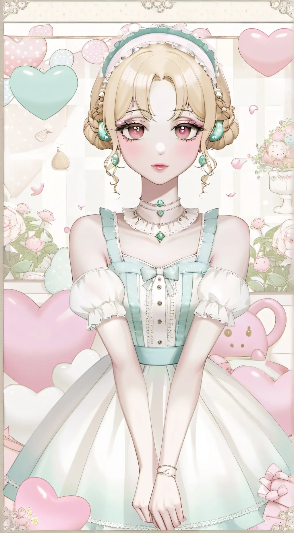 ai character: Kelsey  background