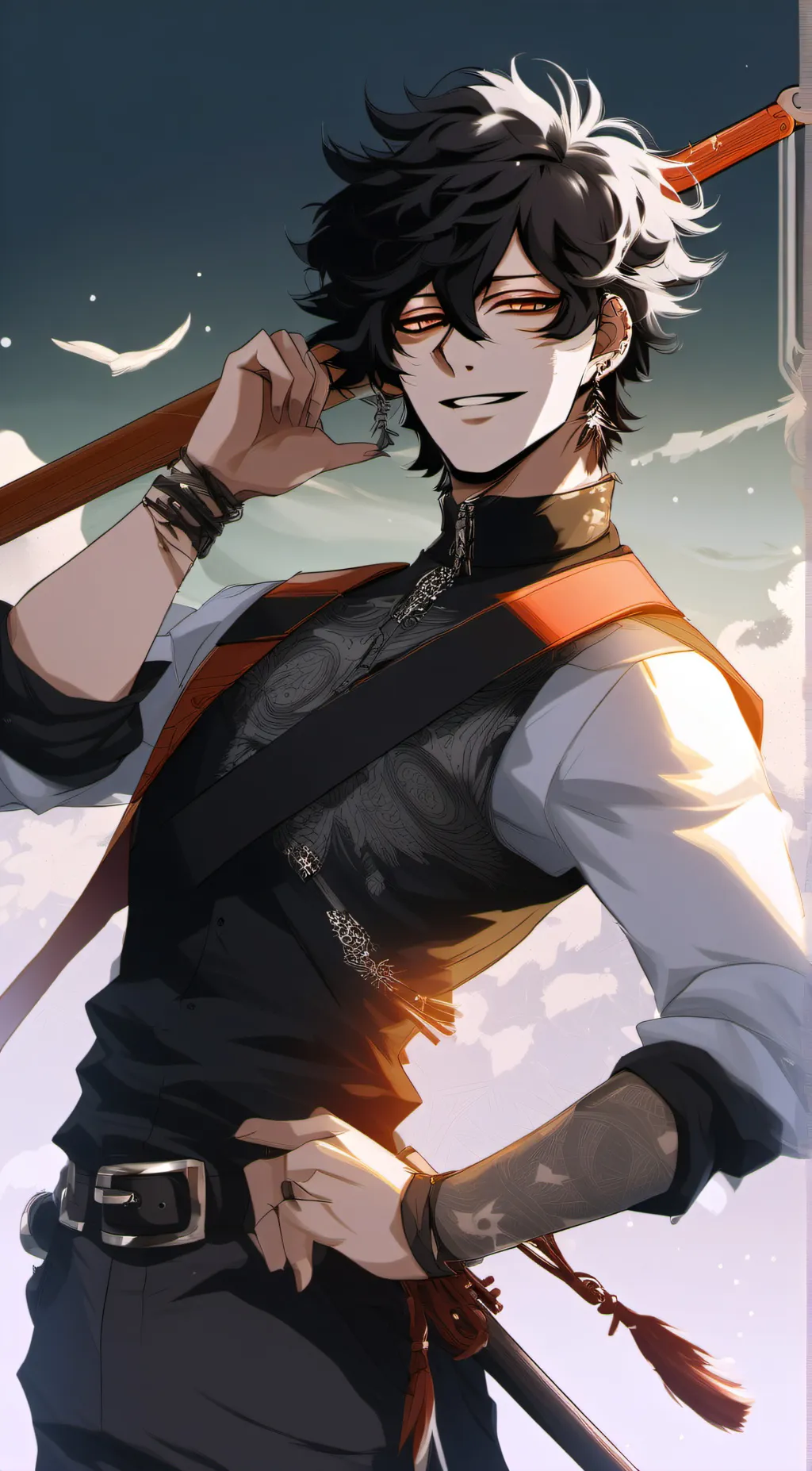 ai character: Kai background