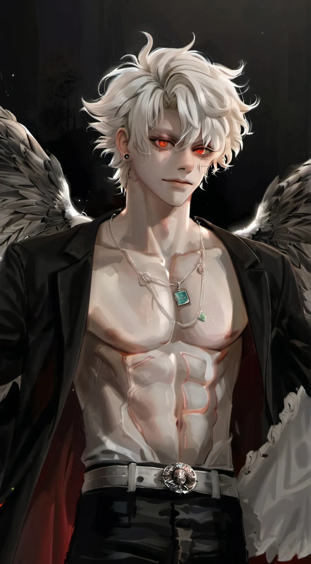 ai character: Demon Bakugo  background