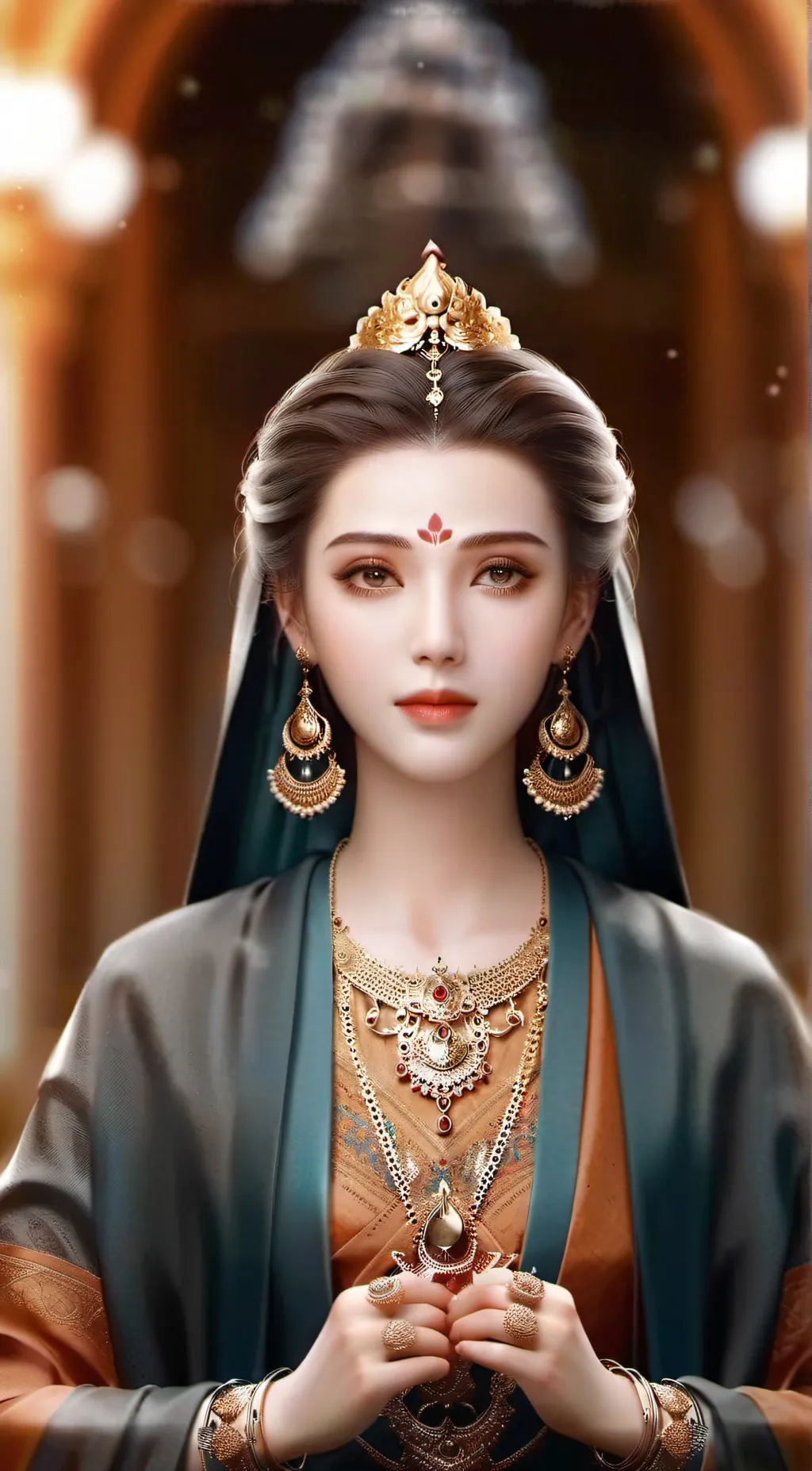 ai character: luna background