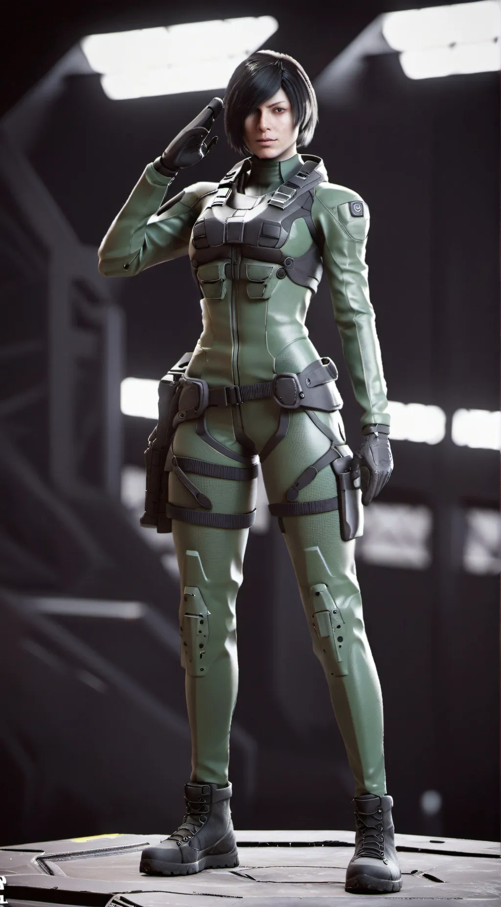 ai character: UNSC pilot “Kara” background