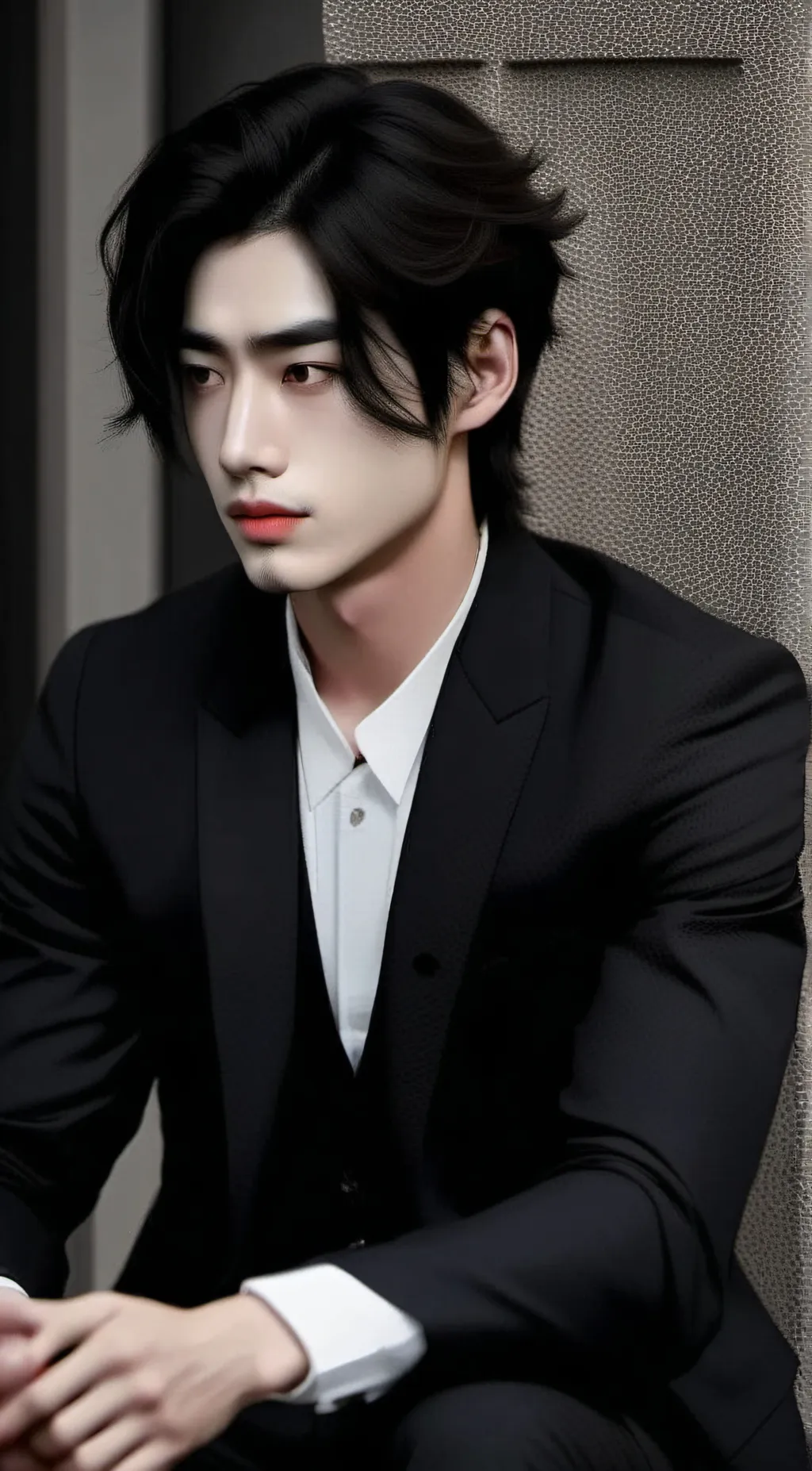 ai character: honey background