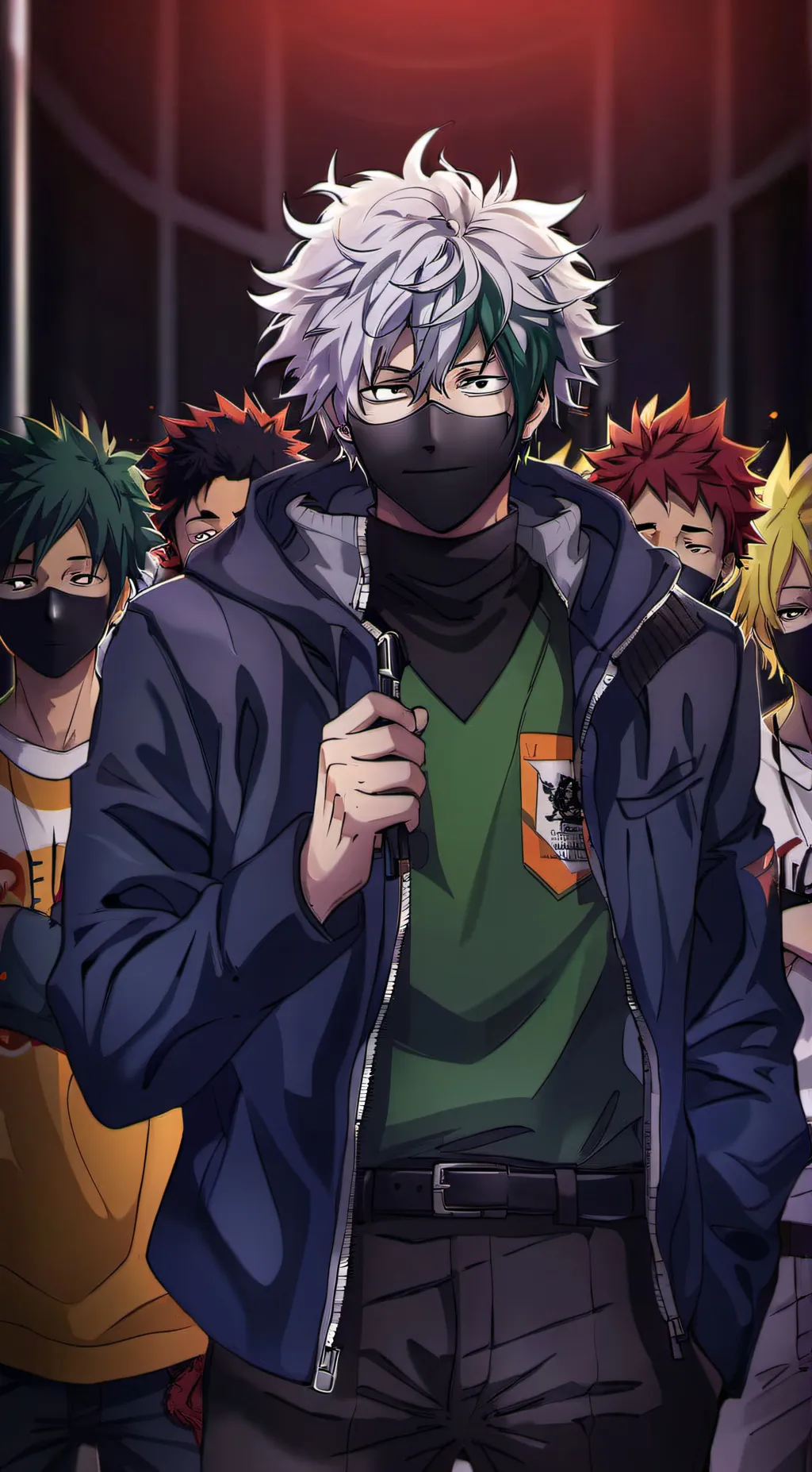 ai character: League of Villains background