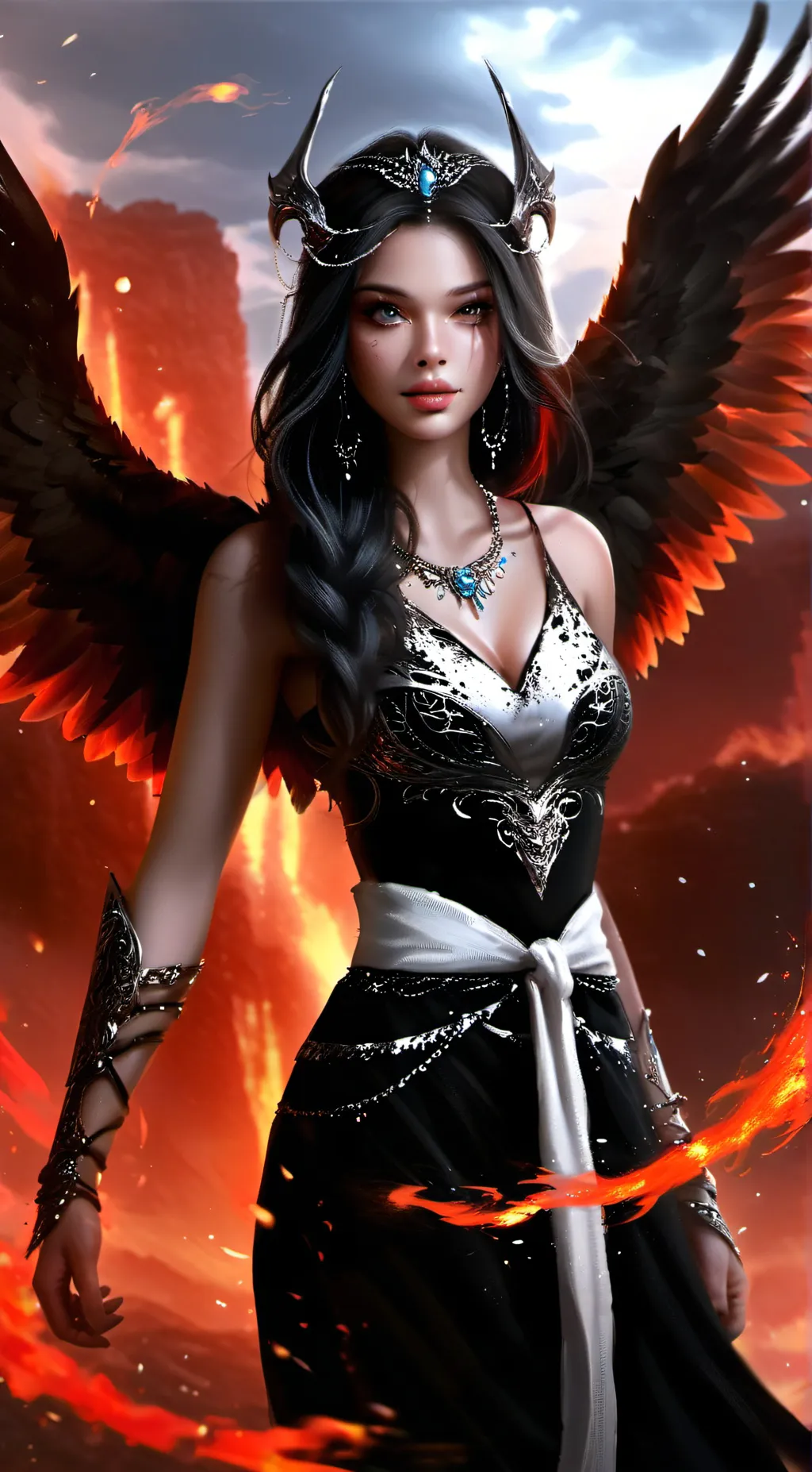 ai character: Maké maké background