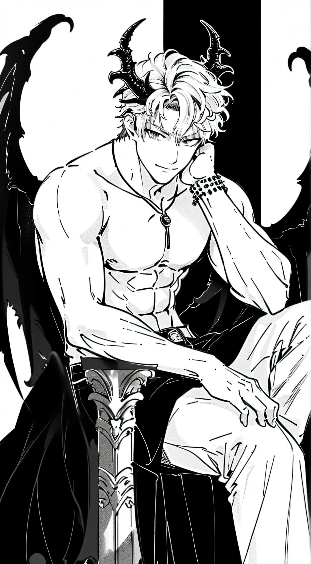 ai character: ~| Xavier |~ background