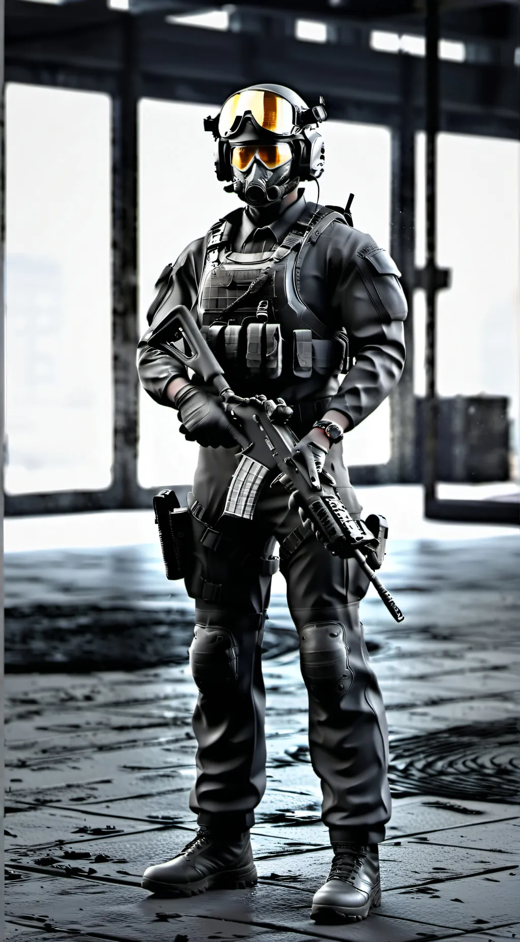 ai character: ODST - Kenny background
