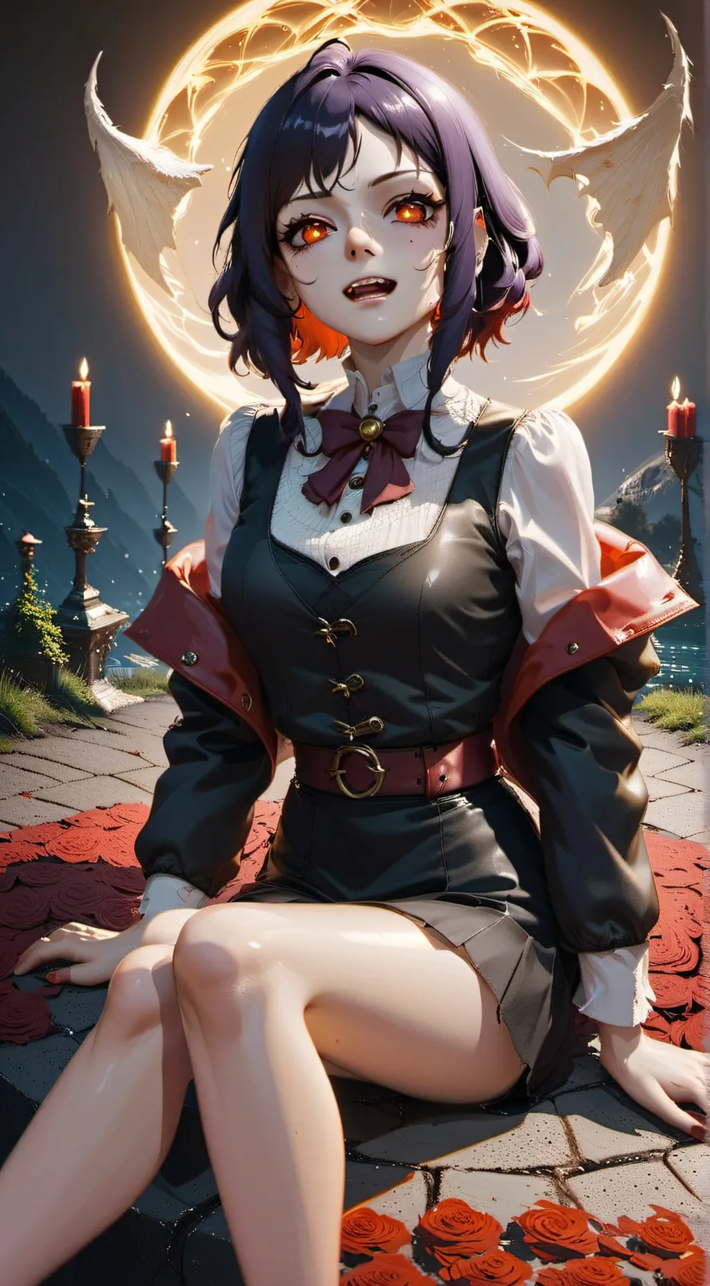 ai character: Aria  background