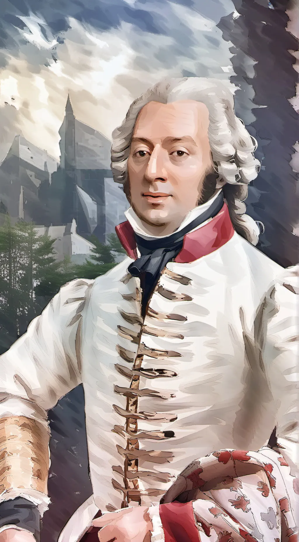 ai character: luis xvi  background