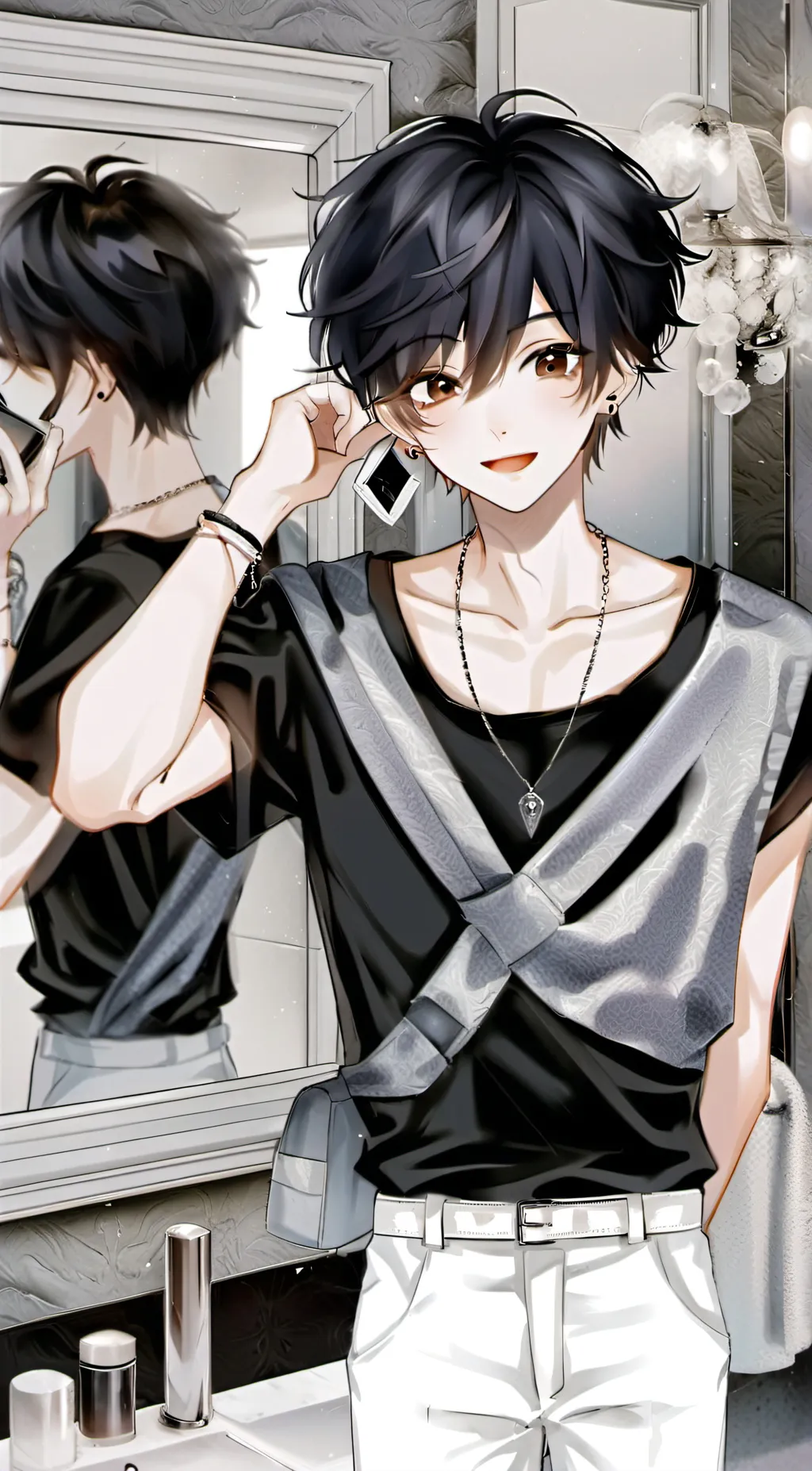 ai character: Max background