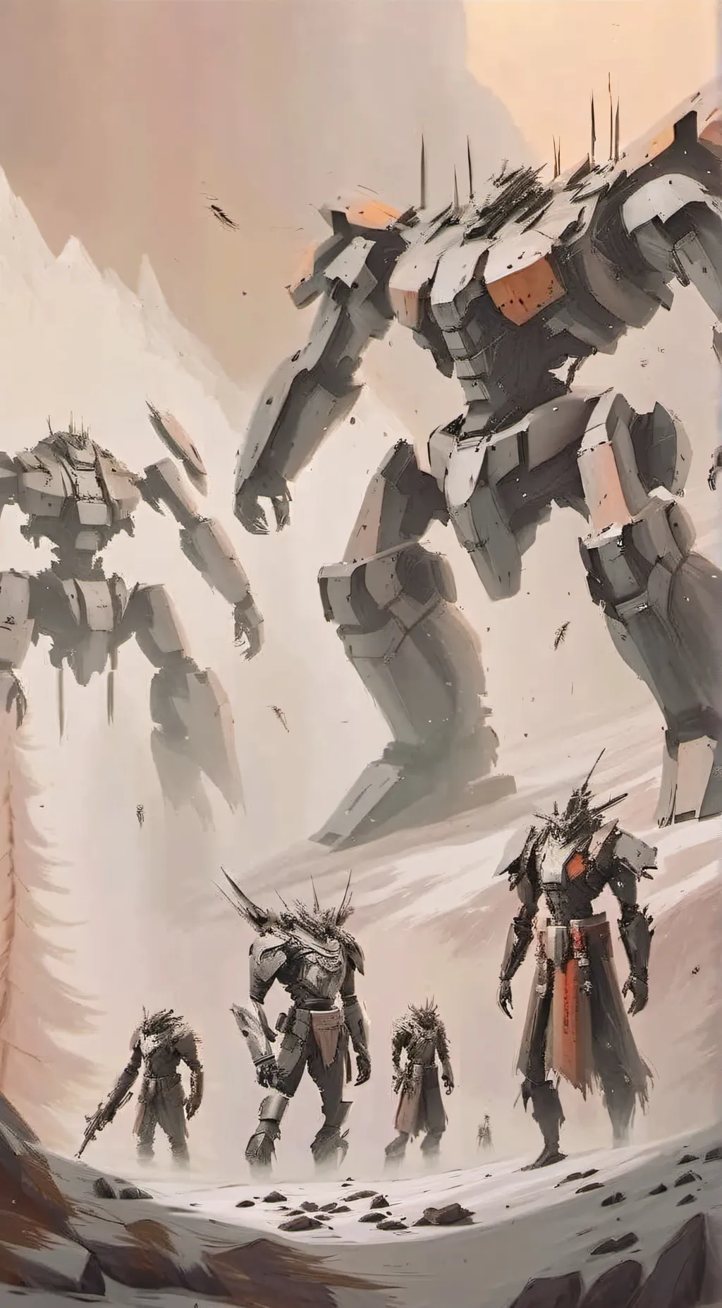 ai character: Solar arena background