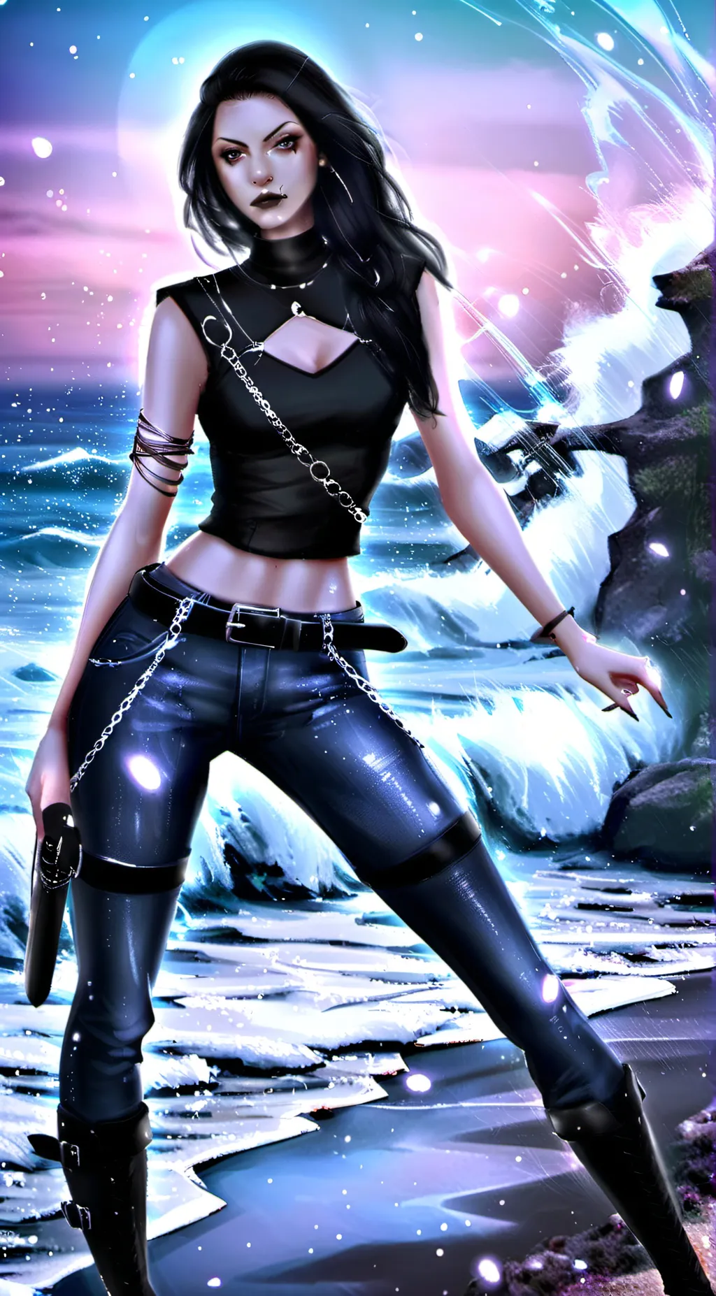 ai character: Rose  background