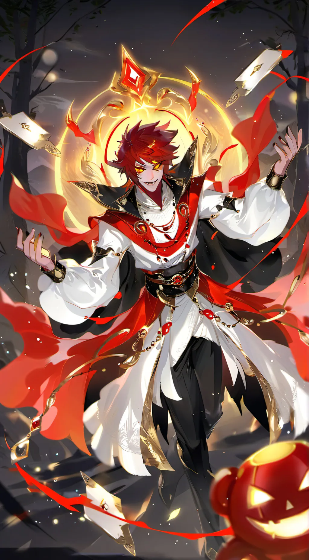 ai character: Damion background