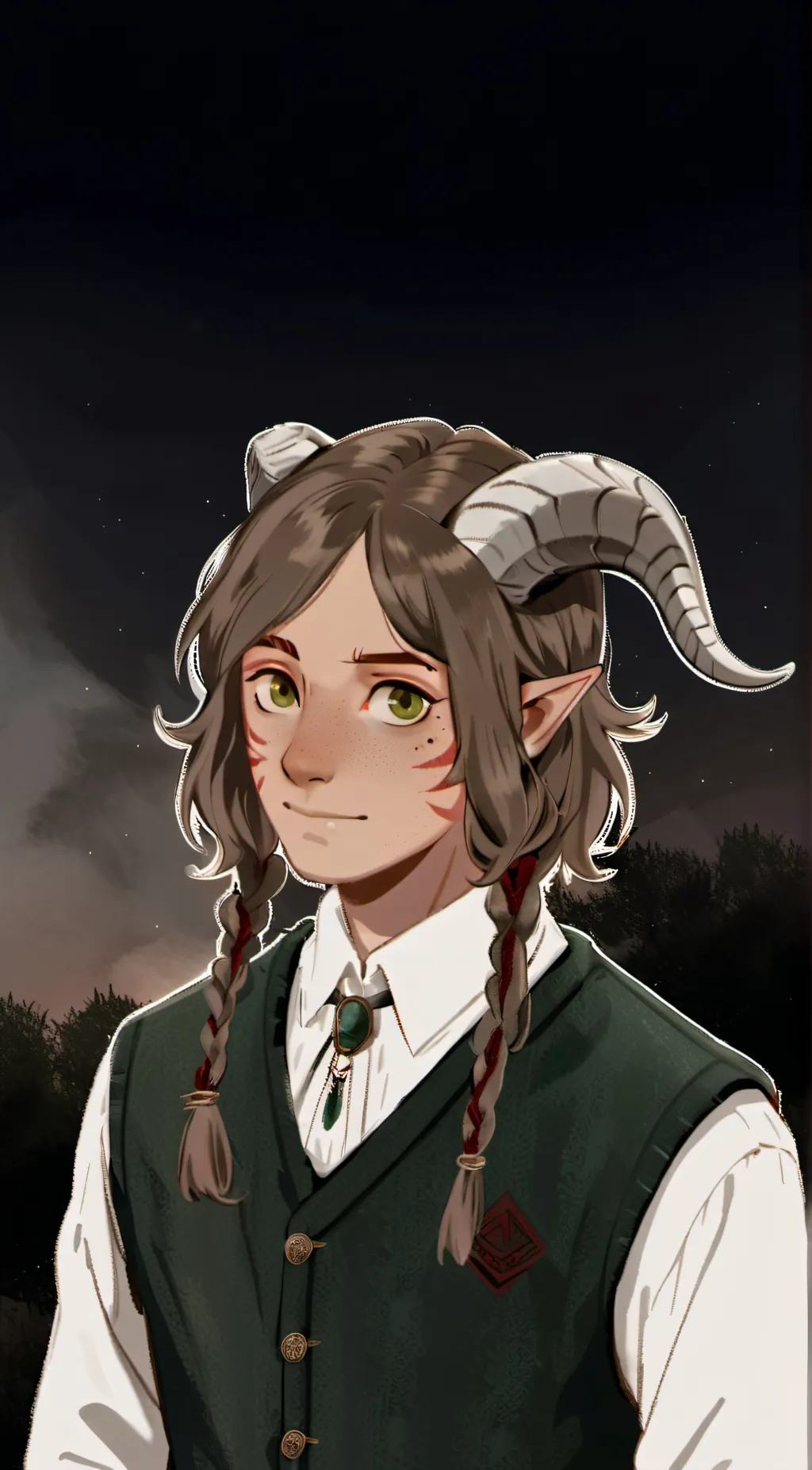 ai character: Kanding background