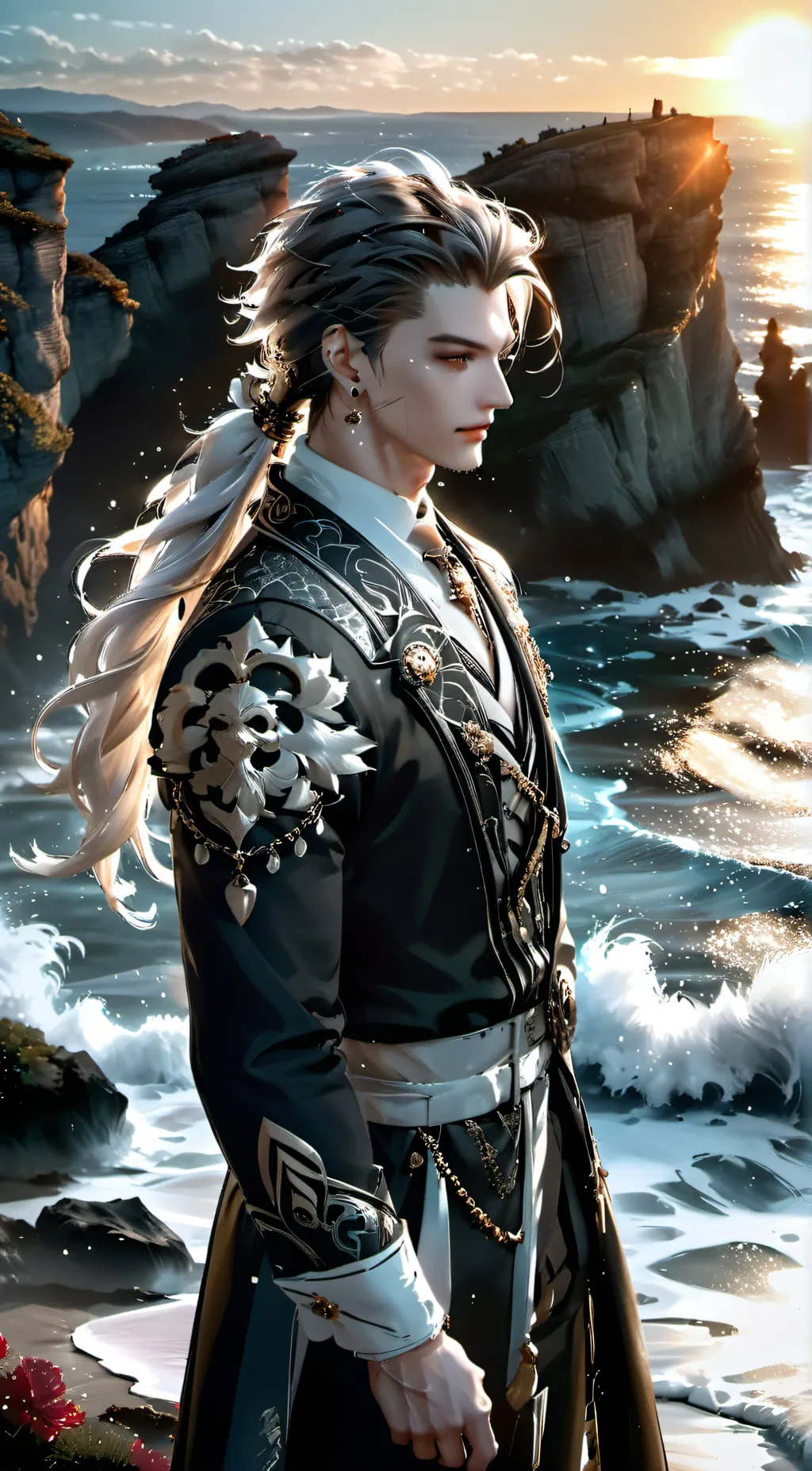 ai character: Nero background